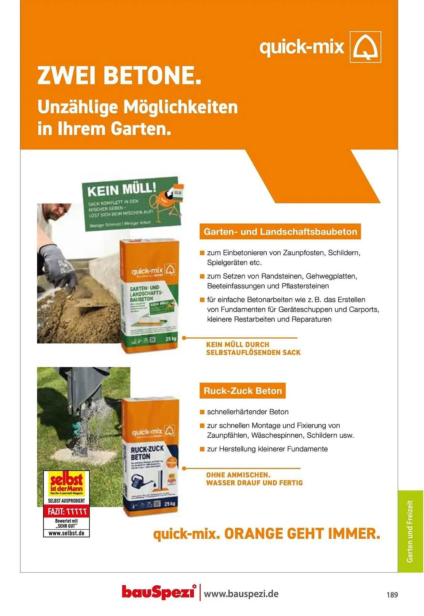 BauSpezi Prospekt von 15. April bis 31. Dezember 2026 - Prospekt seite 191