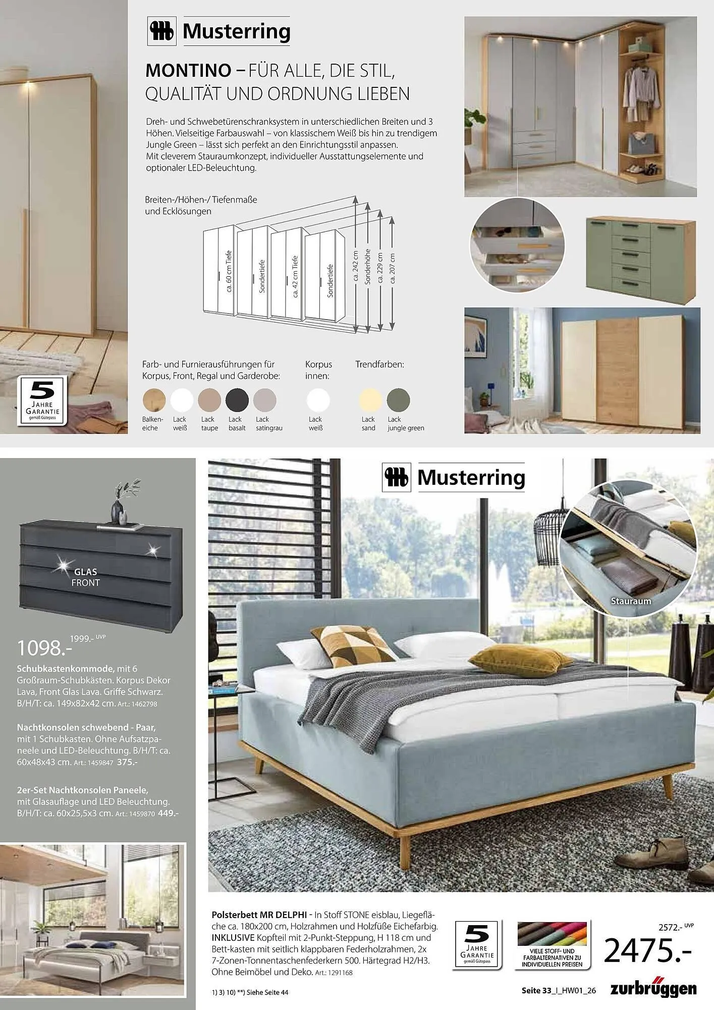 Zurbrüggen Prospekt von 27. März bis 31. Juli 2026 - Prospekt seite 33