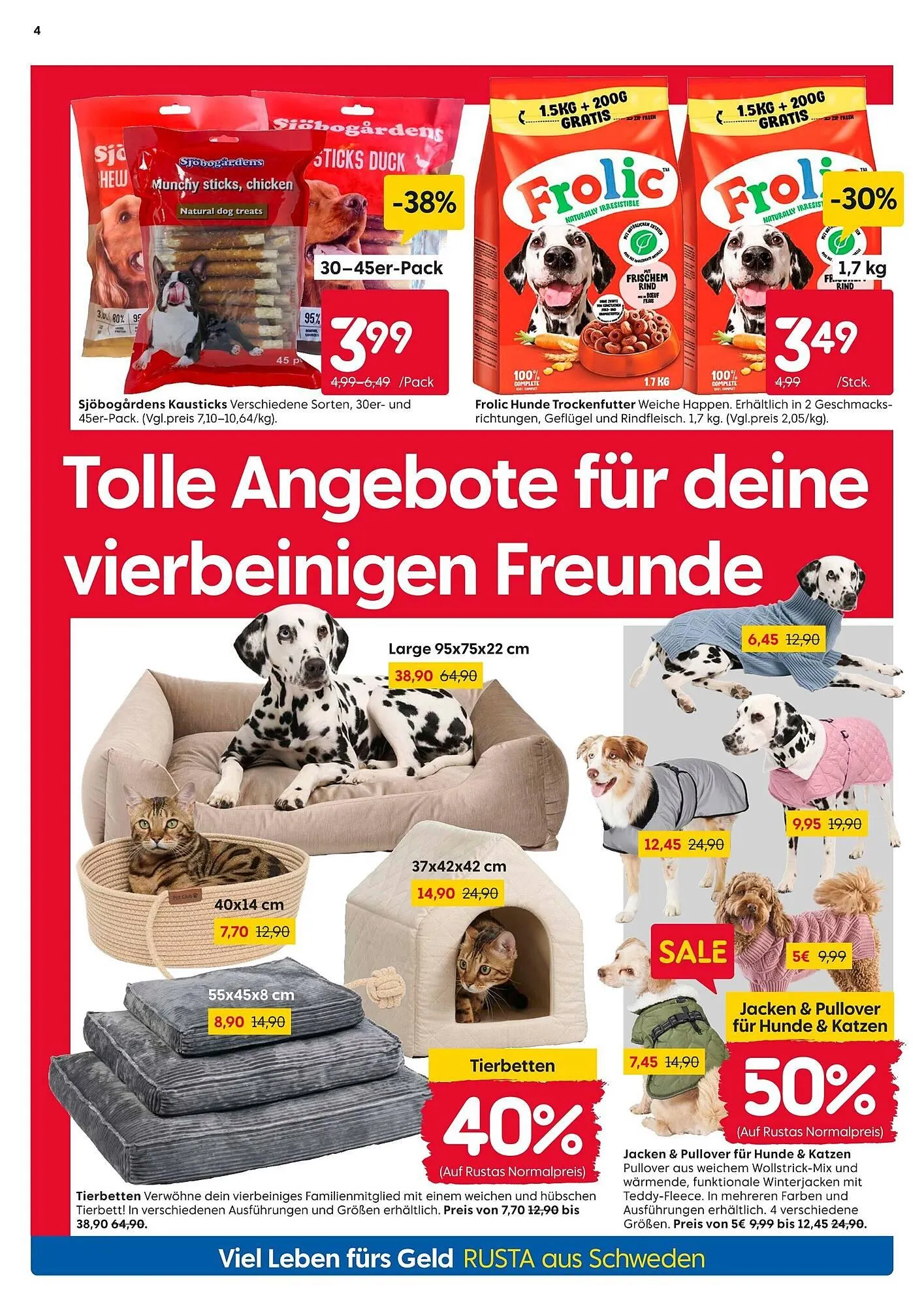 Rusta Prospekt von 17. Januar bis 23. Januar 2026 - Prospekt seite 4