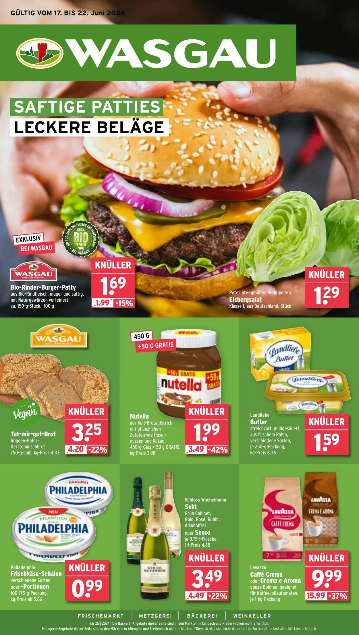 WASGAU Aktueller Prospekt - 1