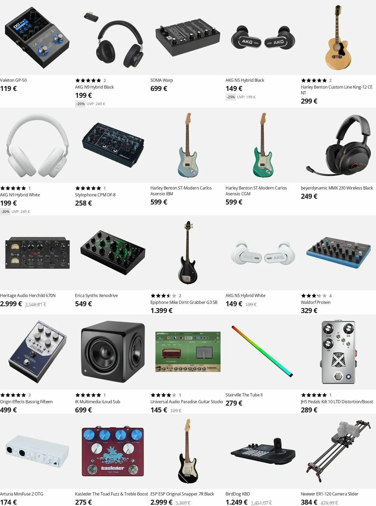 Thomann Aktueller Prospekt von 29. Dezember bis 7. Januar 2026 - Prospekt seite 2