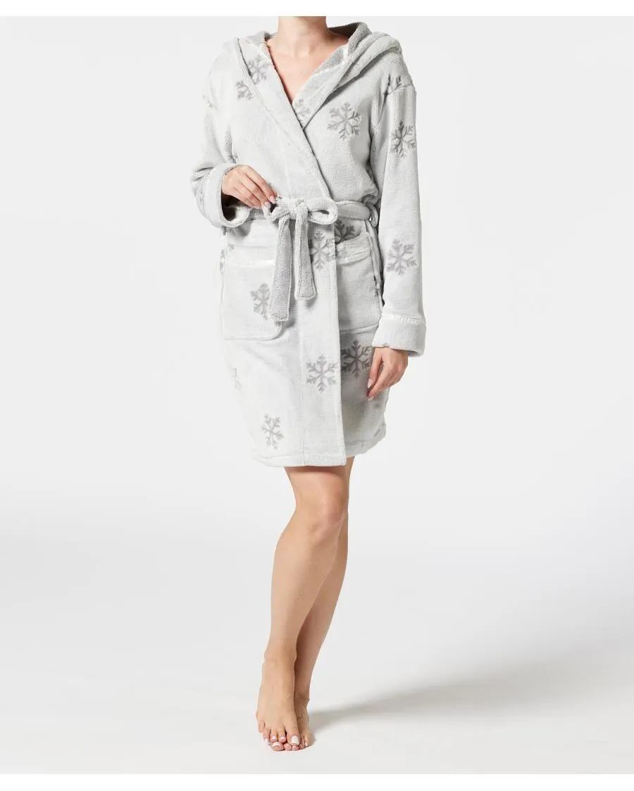 Kuscheliger Fleece-Bademantel