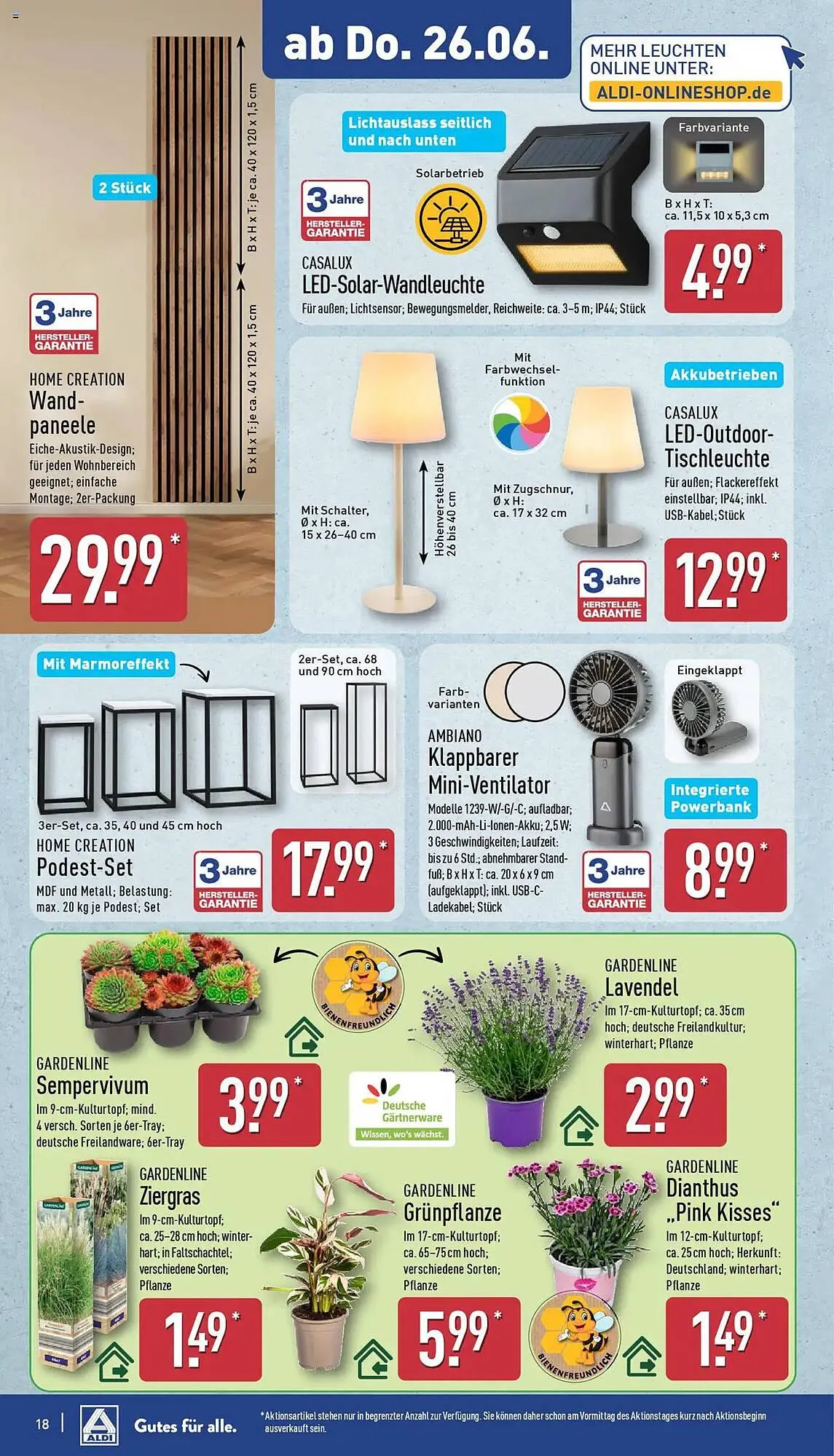 Aldi Nord Prospekt von 23. Juni bis 28. Juni 2025 - Prospekt seite 22