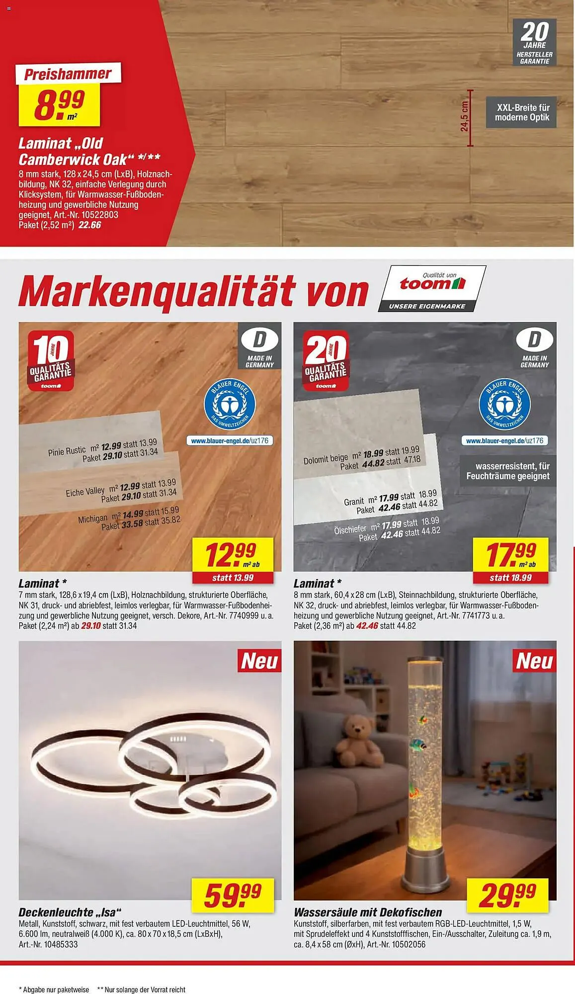 Toom Baumarkt Prospekt von 16. Mai bis 22. Mai 2026 - Prospekt seite 24