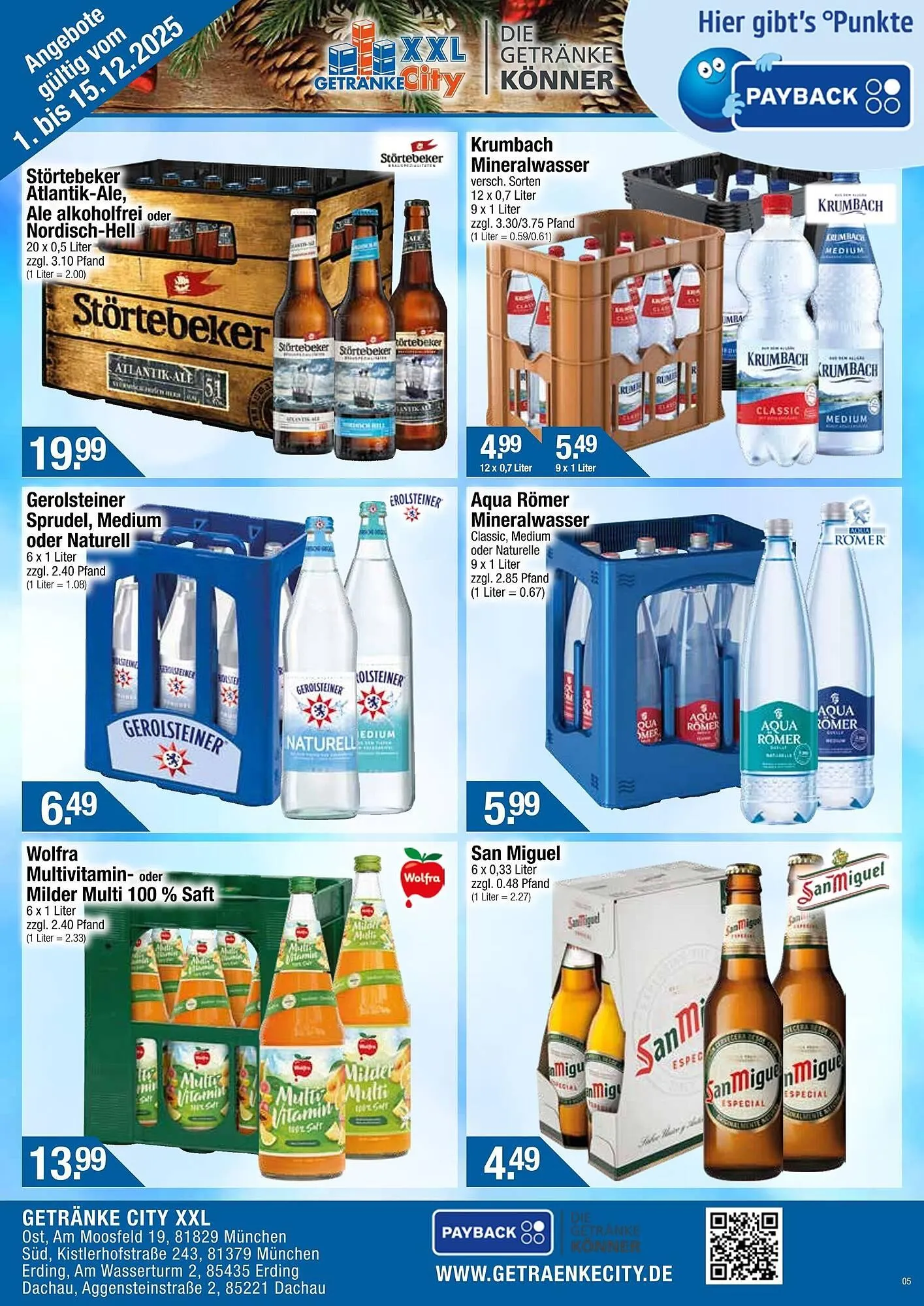 Getränke City Prospekt von 1. Dezember bis 15. Dezember 2025 - Prospekt seite 3