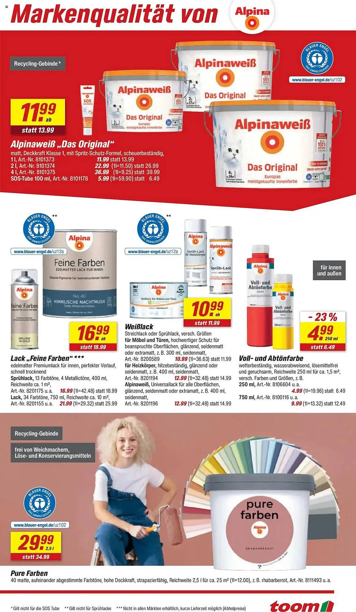Toom Baumarkt Prospekt von 25. Oktober bis 31. Oktober 2025 - Prospekt seite 11