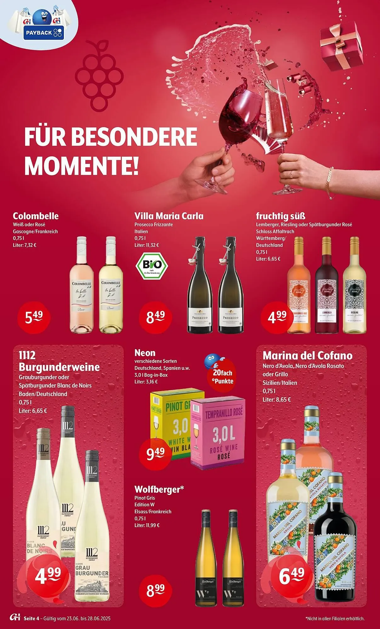 Getränke Hoffmann Prospekt von 23. Juni bis 28. Juni 2025 - Prospekt seite 4