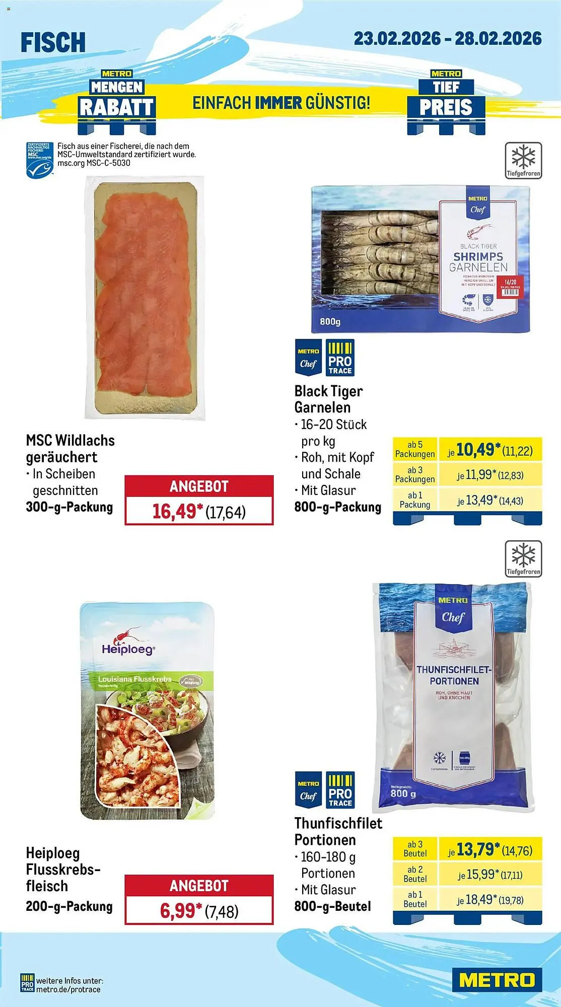 METRO Prospekt von 23. Februar bis 28. Februar 2026 - Prospekt seite 7