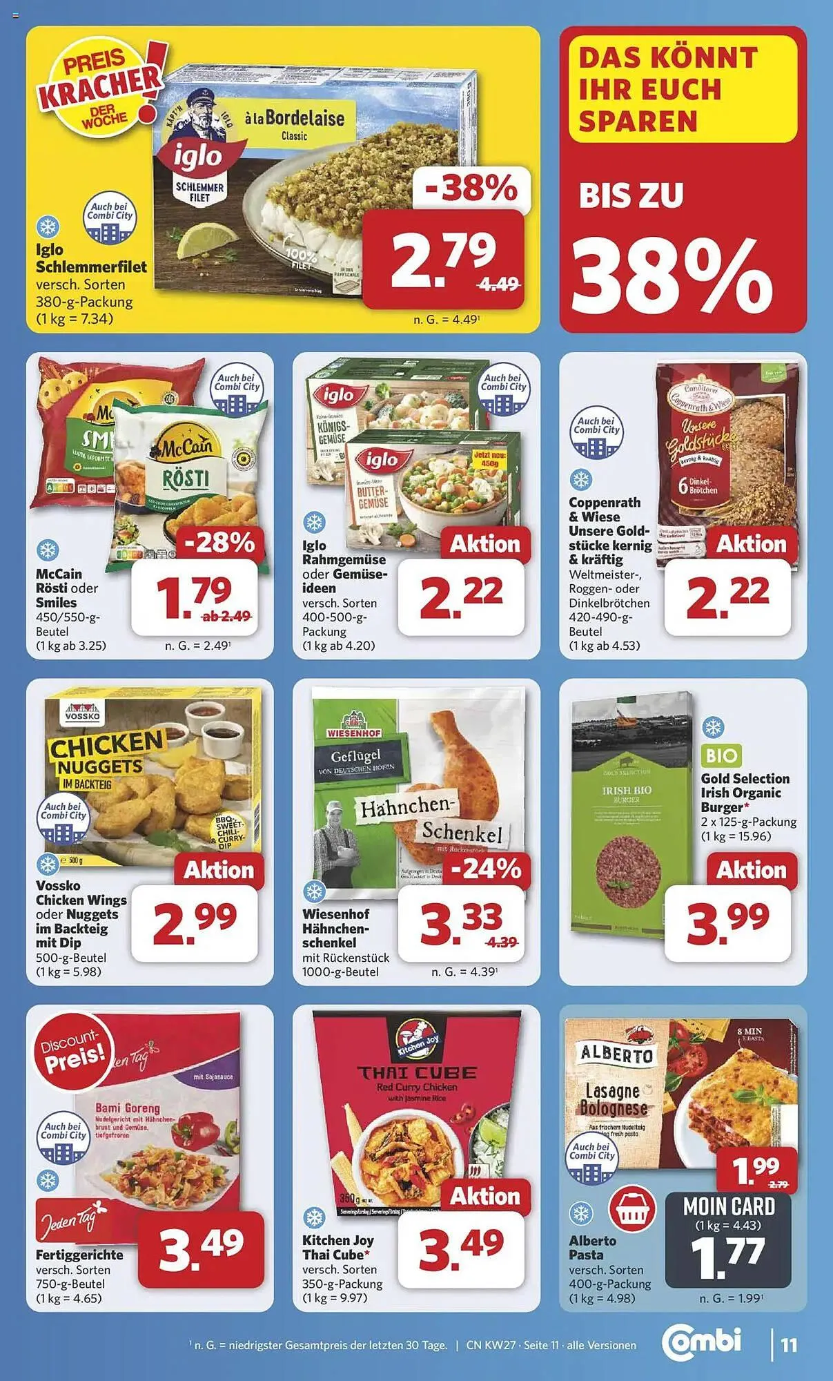 Combi Prospekt von 30. Juni bis 5. Juli 2025 - Prospekt seite 14