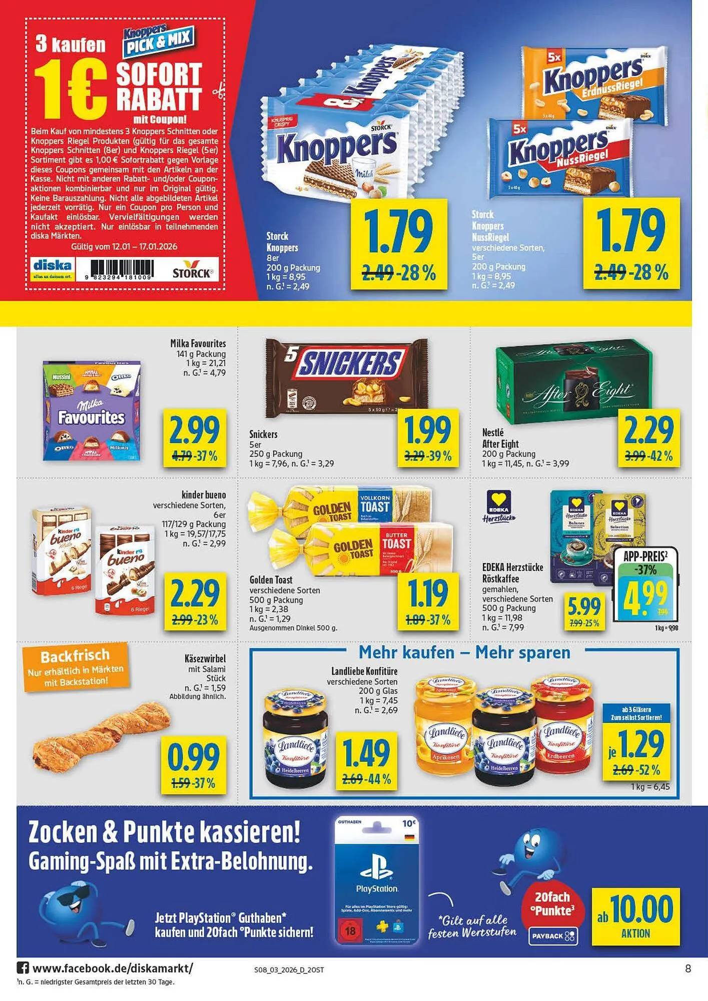 Diska Prospekt von 12. Januar bis 17. Januar 2026 - Prospekt seite 8