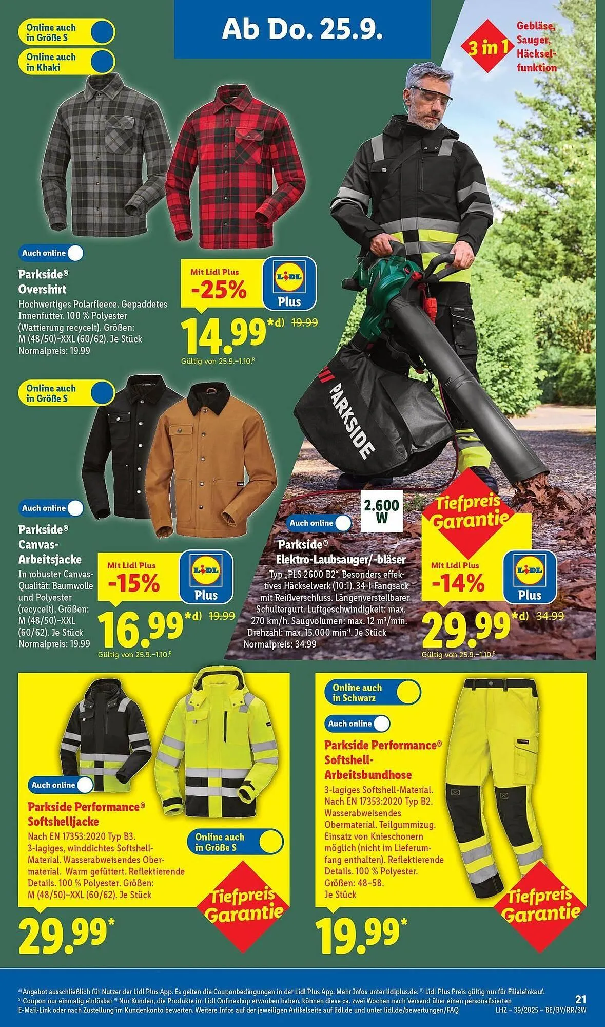 Lidl Prospekt von 22. September bis 27. September 2025 - Prospekt seite 19
