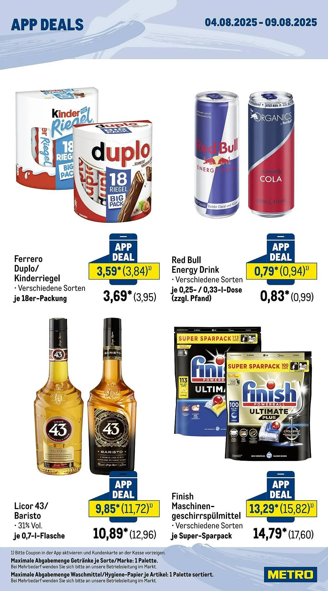 METRO Prospekt von 4. August bis 10. August 2025 - Prospekt seite 2