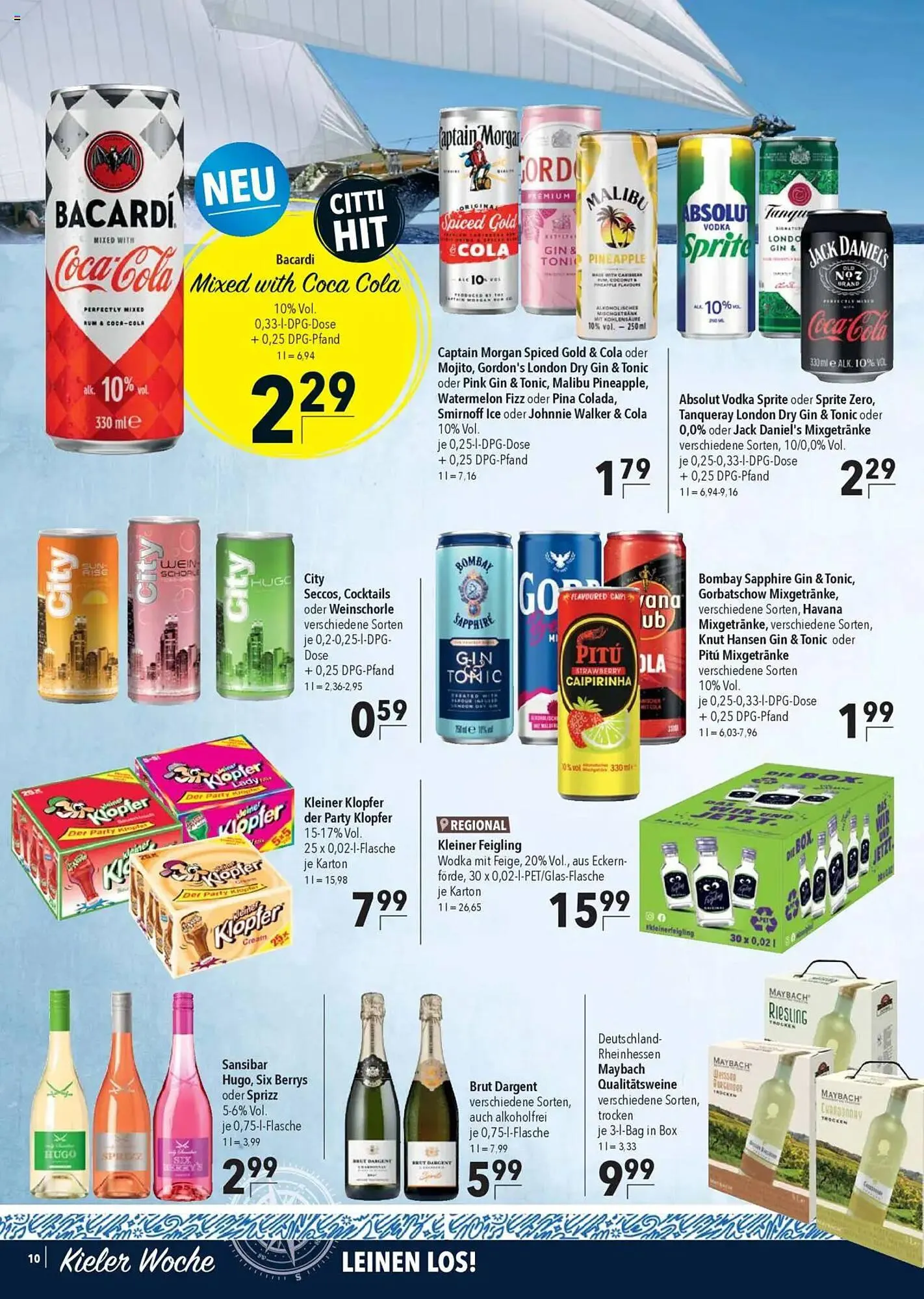 CITTI Markt Prospekt von 18. Juni bis 24. Juni 2025 - Prospekt seite 10