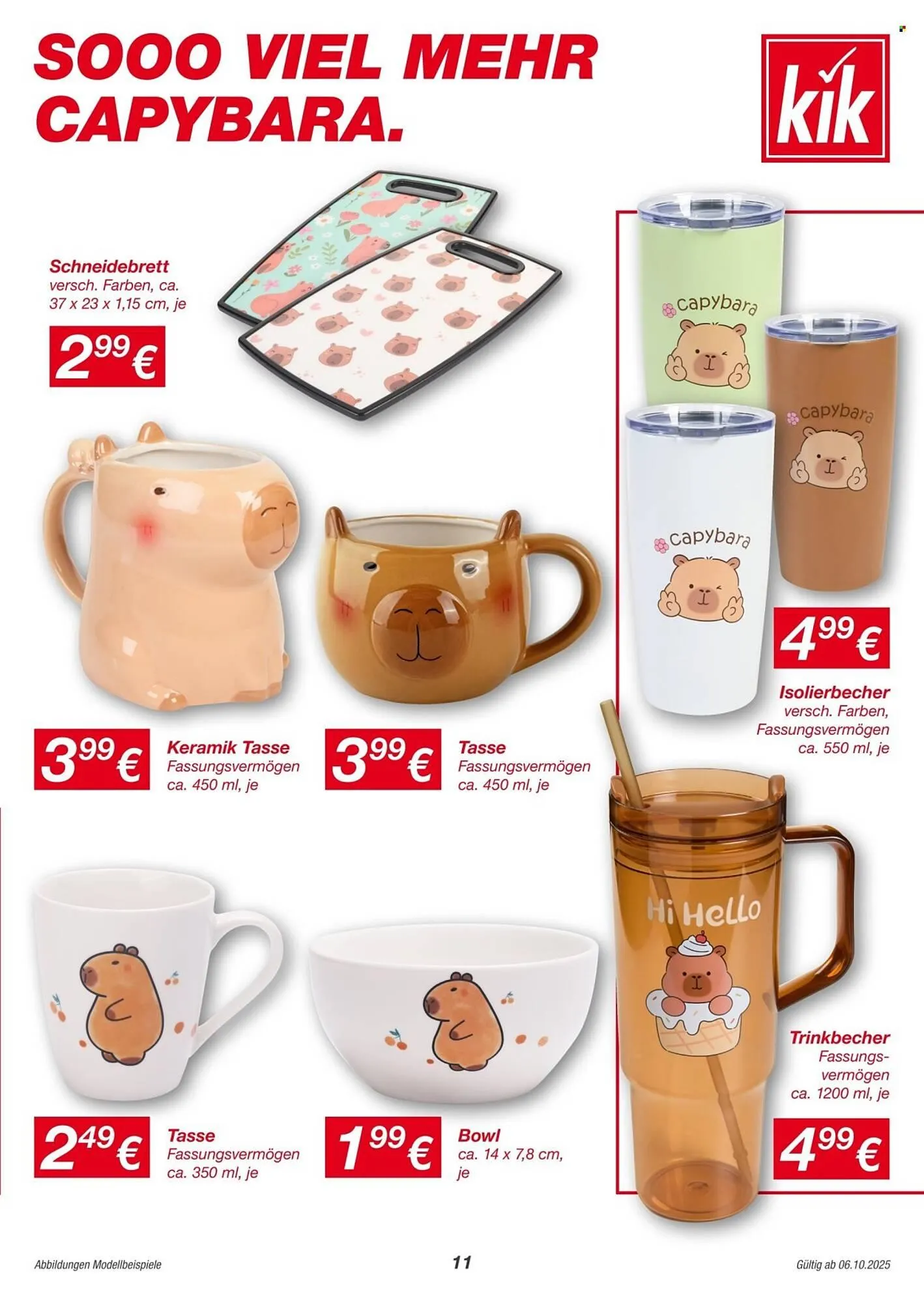 KiK Prospekt von 6. Oktober bis 31. Oktober 2025 - Prospekt seite 11