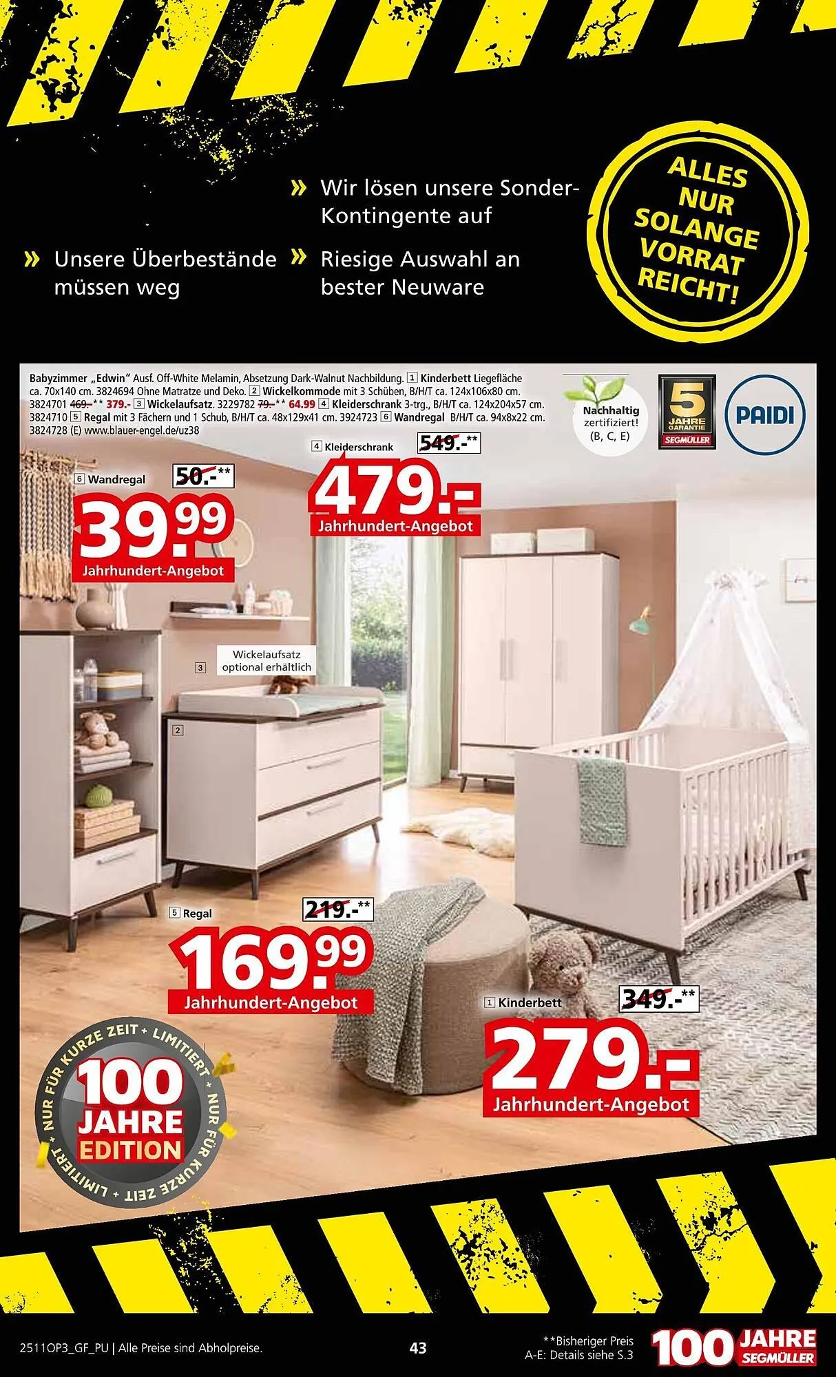 Segmüller Prospekt von 22. November bis 14. Dezember 2025 - Prospekt seite 43