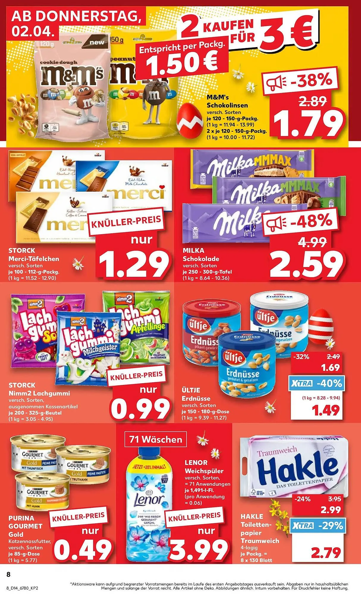 Kaufland Prospekt von 29. März bis 1. April 2026 - Prospekt seite 22