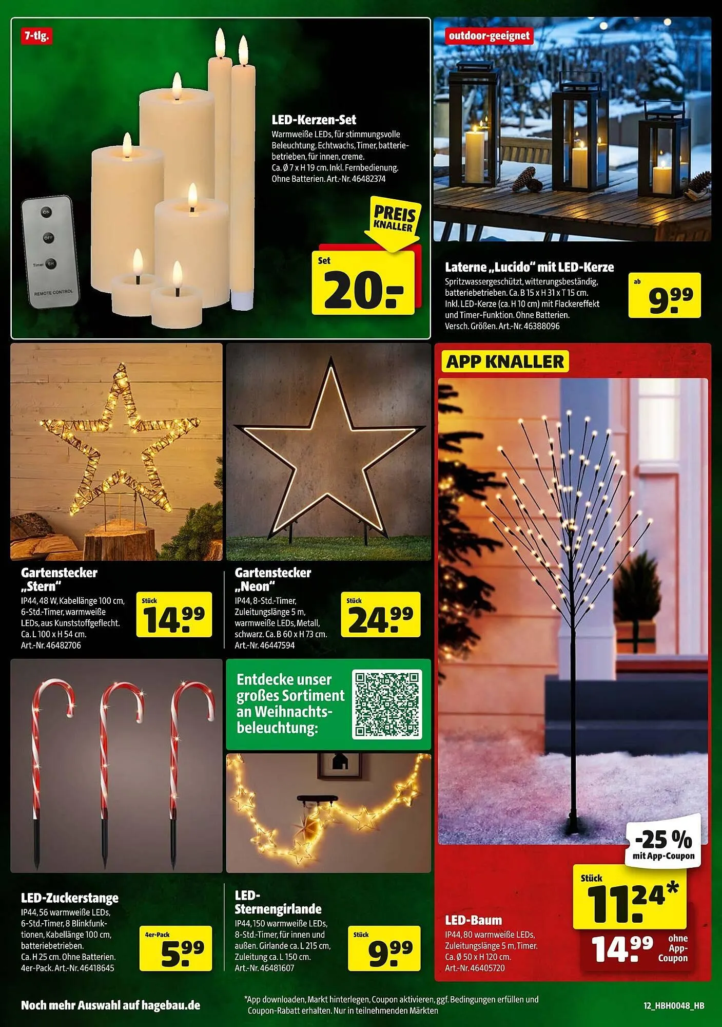 Hagebau Prospekt von 22. November bis 29. November 2025 - Prospekt seite 12