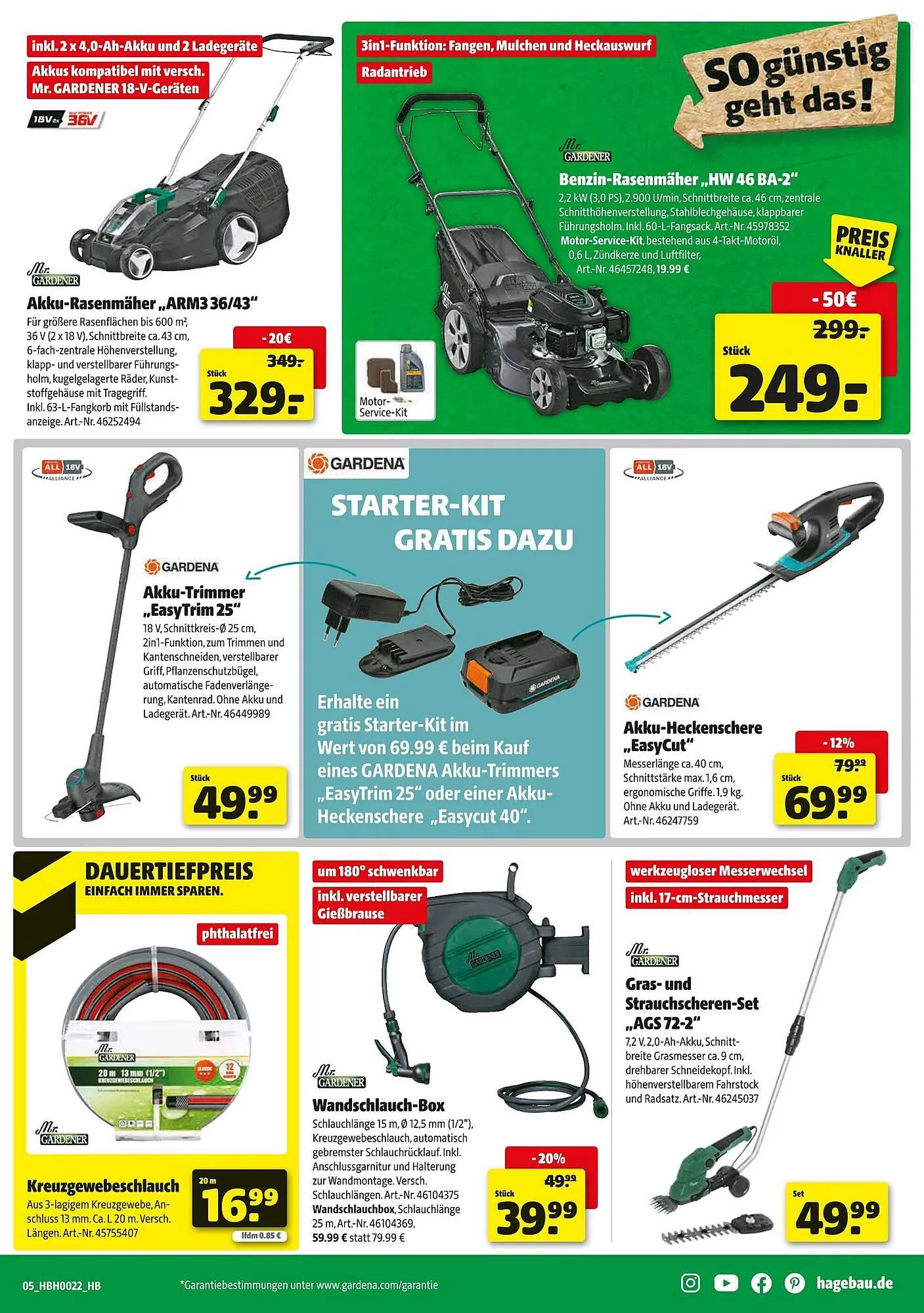 Hagebau Prospekt von 24. Mai bis 31. Mai 2025 - Prospekt seite 5