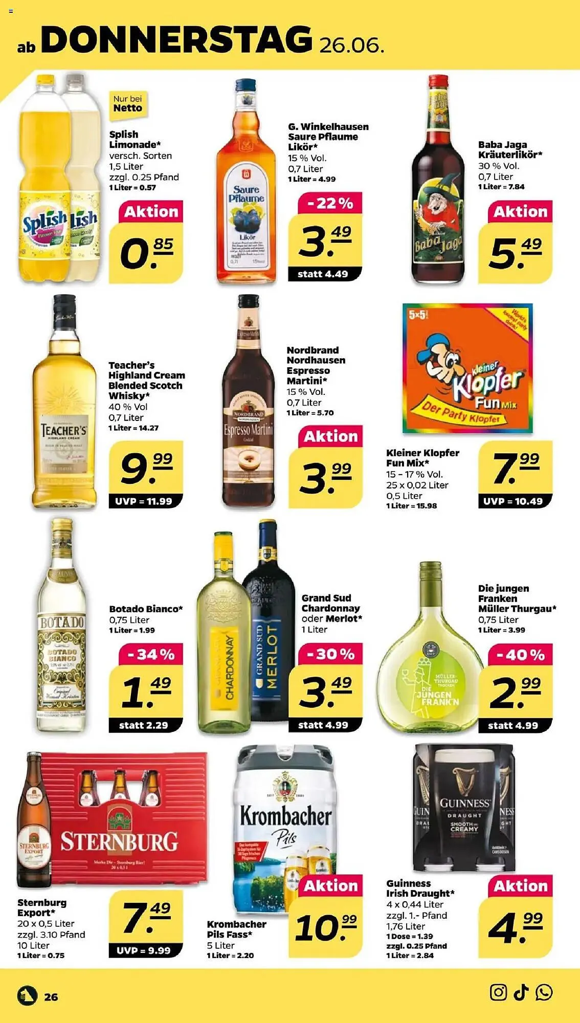 NETTO Prospekt von 23. Juni bis 28. Juni 2025 - Prospekt seite 30