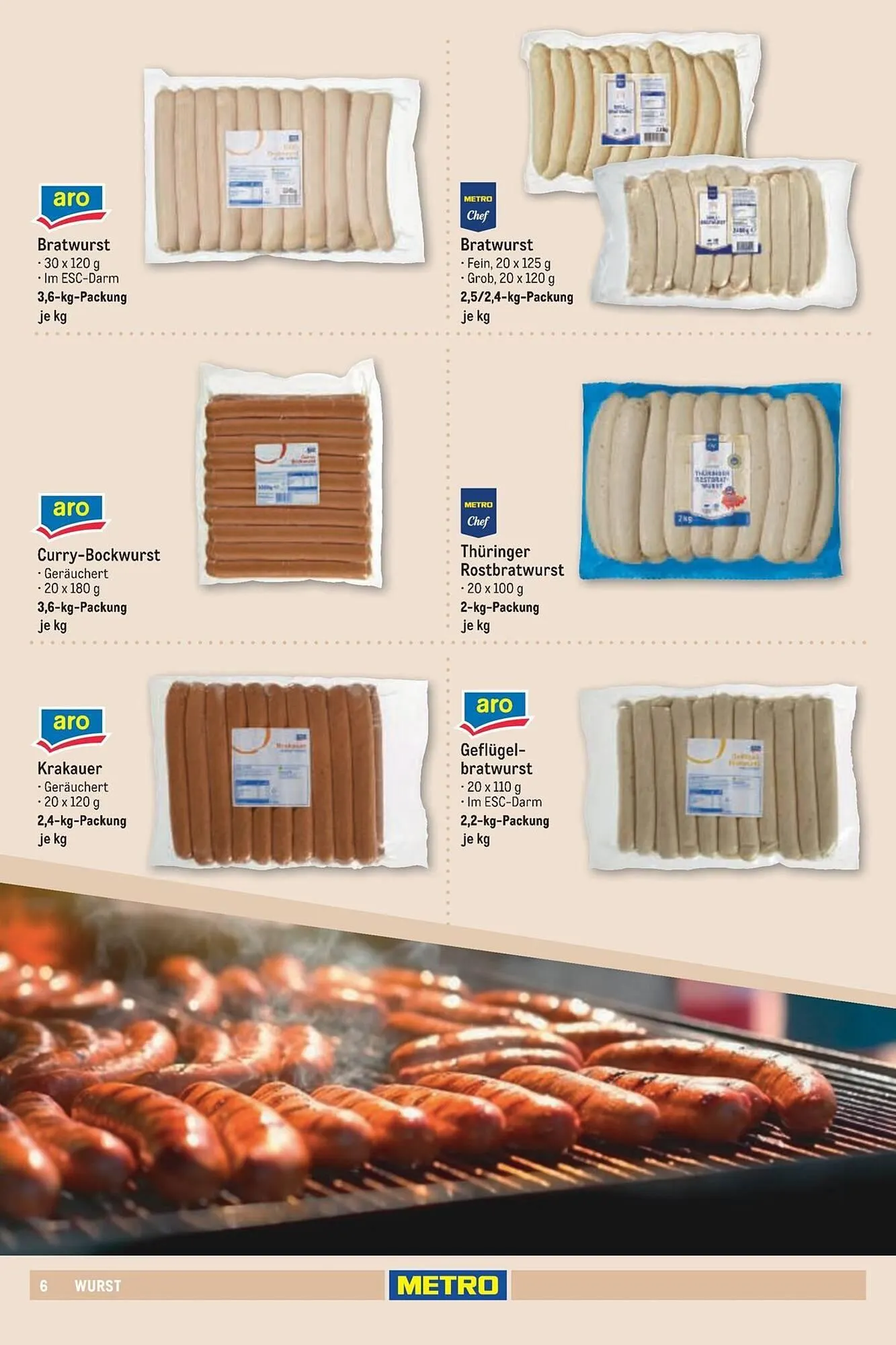 METRO Prospekt von 25. März bis 8. April 2026 - Prospekt seite 6