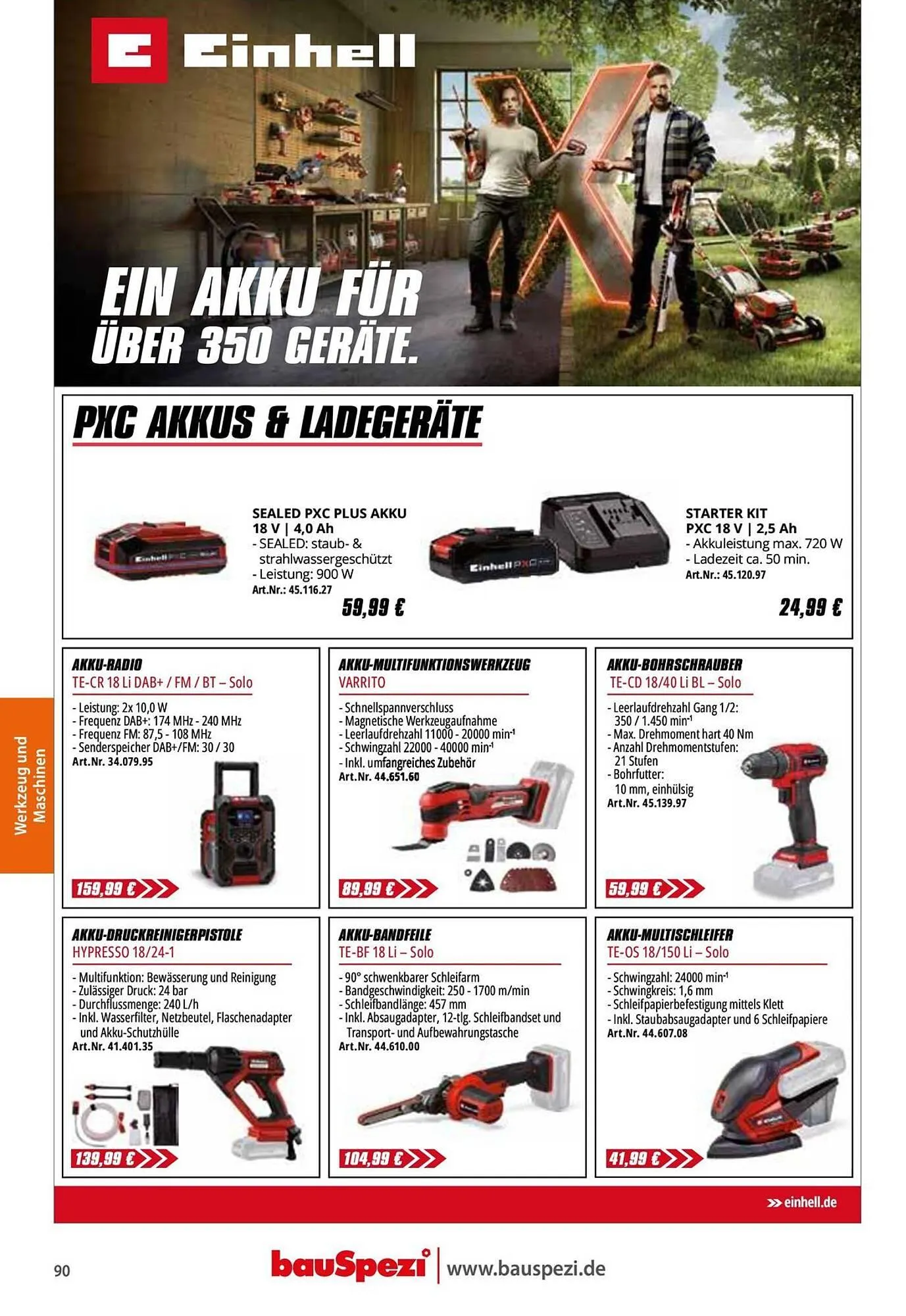 BauSpezi Prospekt von 15. April bis 31. Dezember 2026 - Prospekt seite 92