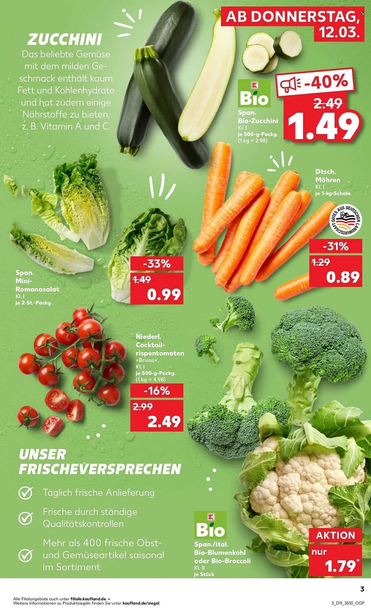 Kaufland Prospekt von 12. März bis 18. März 2026 - Prospekt seite 3