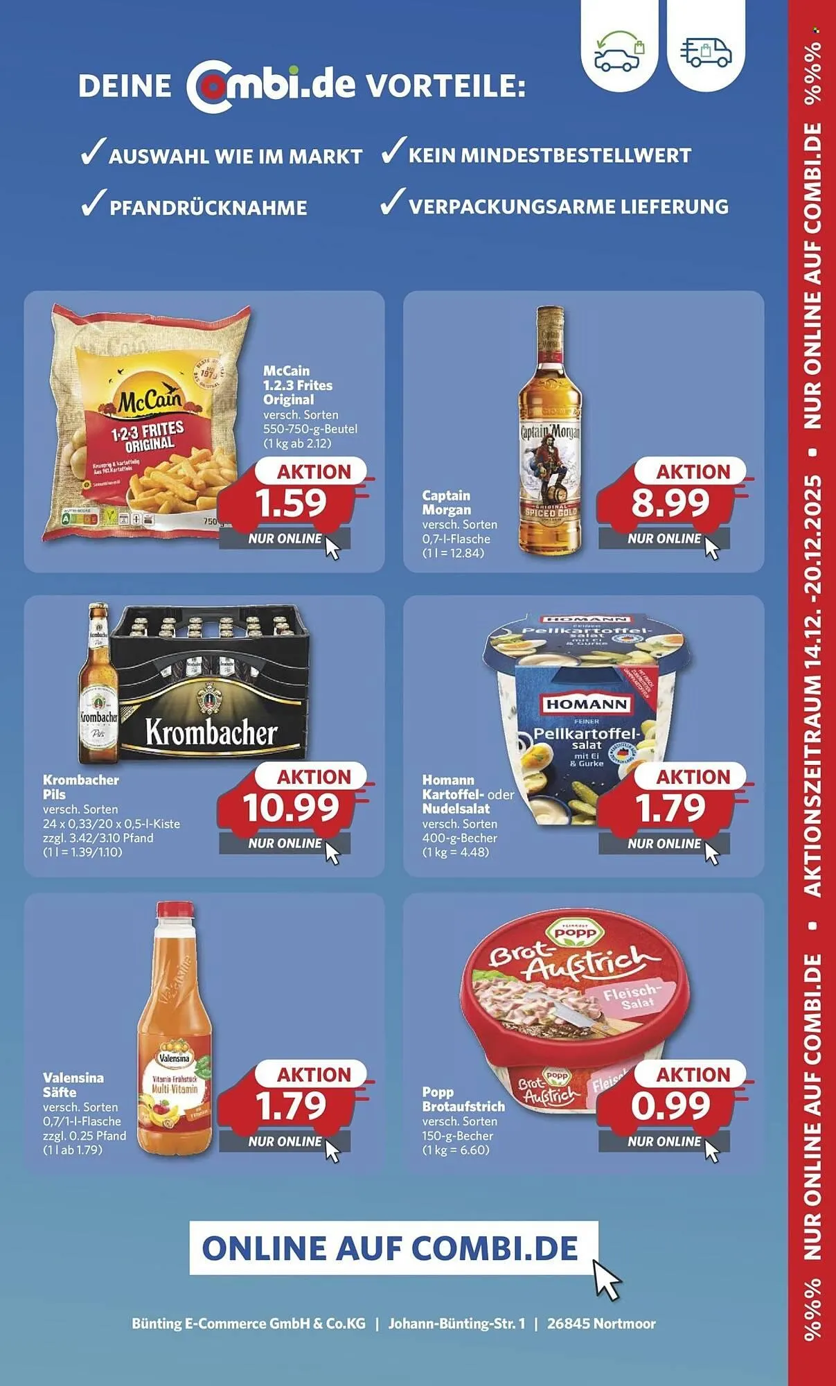 Combi Prospekt von 15. Dezember bis 20. Dezember 2025 - Prospekt seite 35