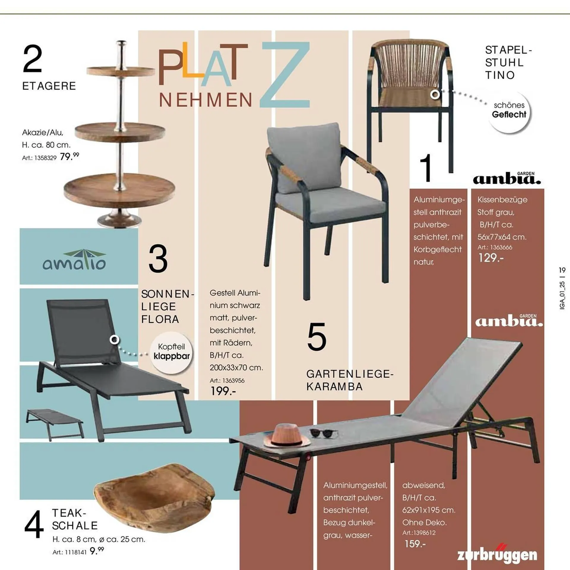 Zurbrüggen Prospekt von 14. Mai bis 31. August 2025 - Prospekt seite 19