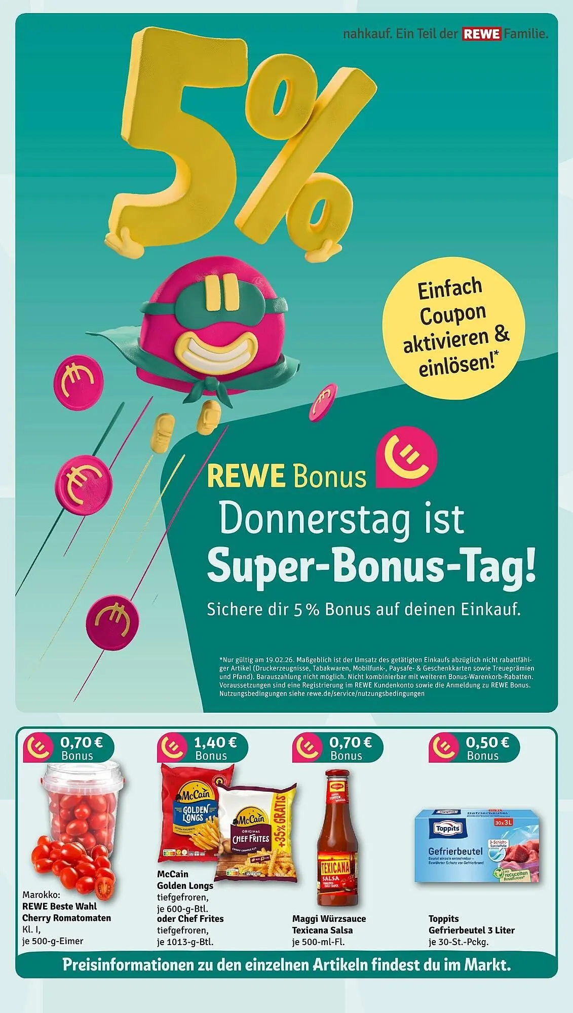 Nahkauf Prospekt von 16. Februar bis 21. Februar 2026 - Prospekt seite 4