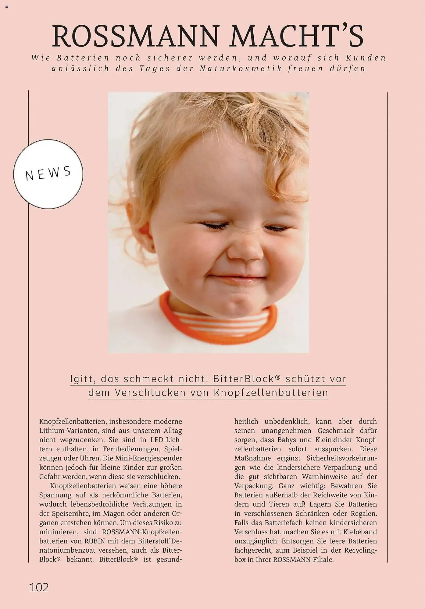 Rossmann Magazin von 1. November bis 30. November 2025 - Prospekt seite 102