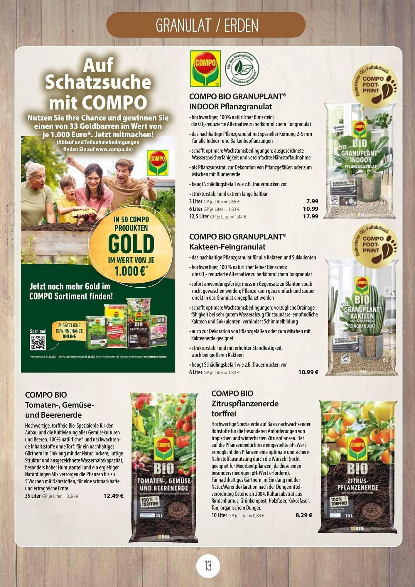 Kiebitzmarkt Prospekt von 16. April bis 31. August 2025 - Prospekt seite 13