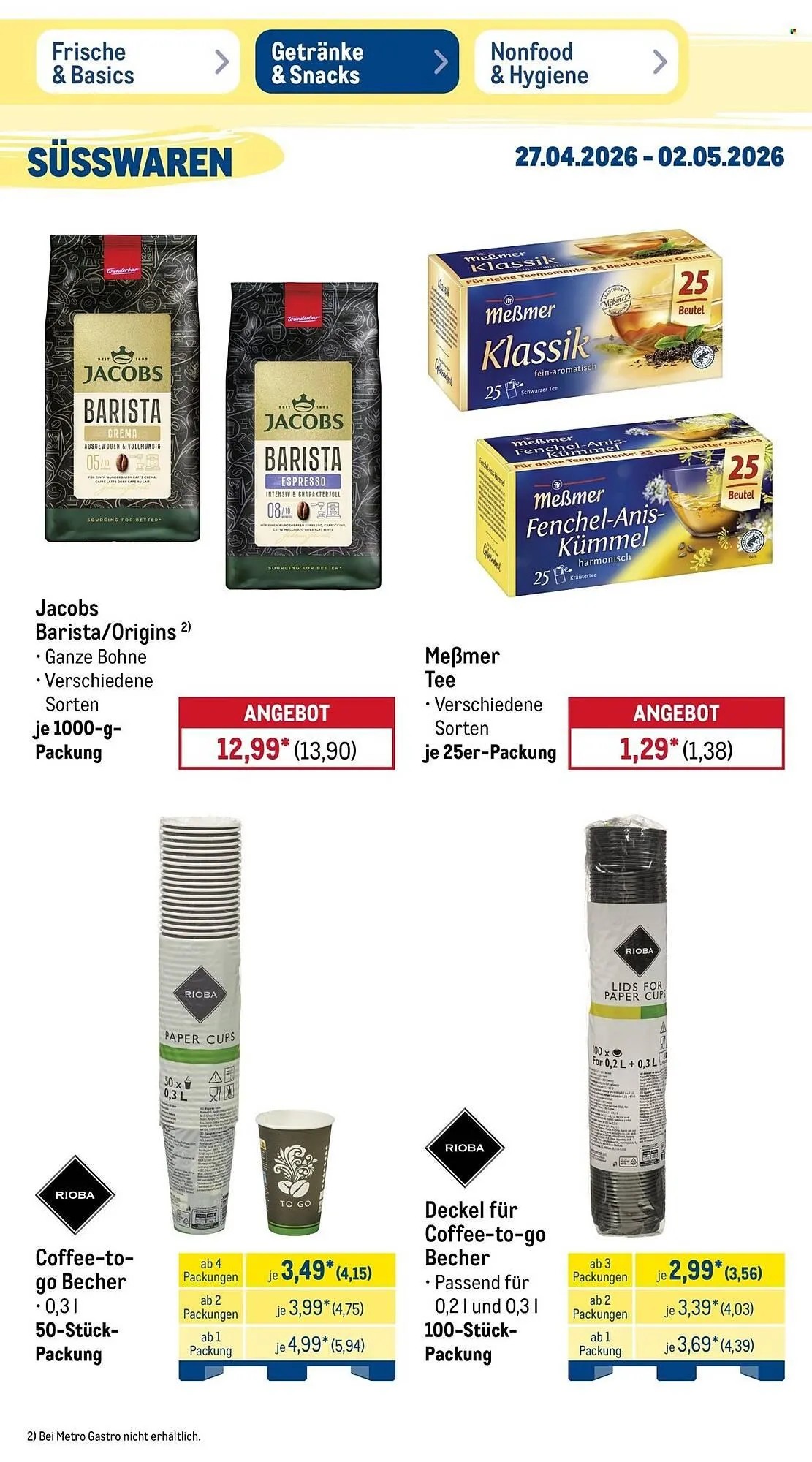 METRO Prospekt von 27. April bis 2. Mai 2026 - Prospekt seite 28