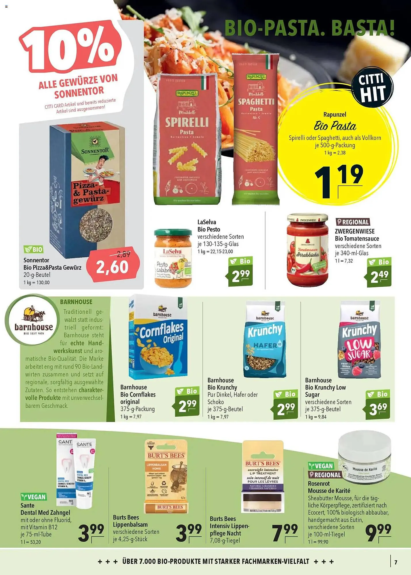 CITTI Markt Prospekt von 25. Februar bis 10. März 2026 - Prospekt seite 7