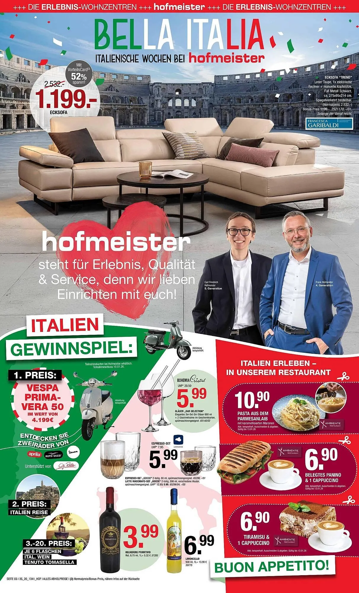 Hofmeister Prospekt von 17. Dezember bis 31. Dezember 2025 - Prospekt seite 3