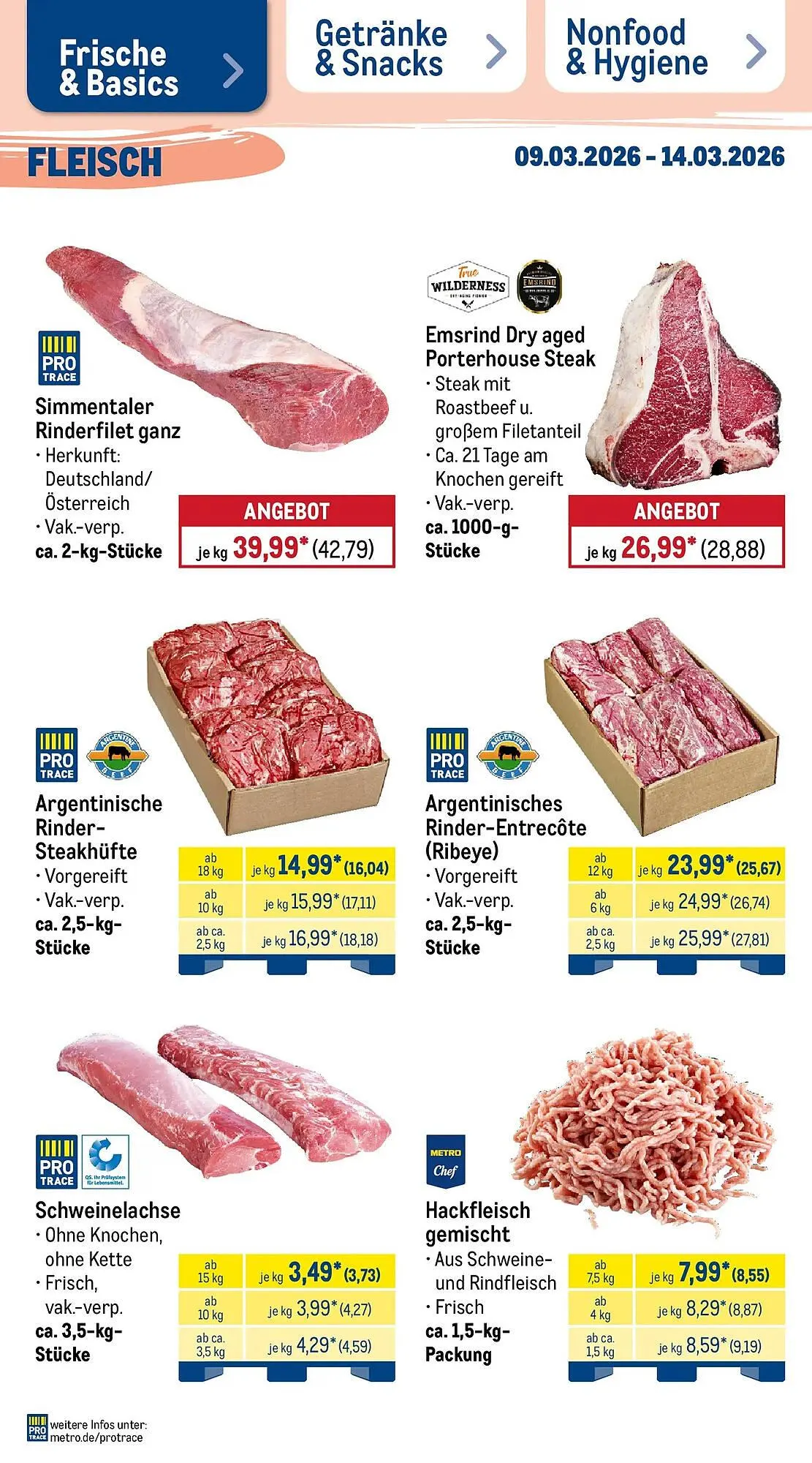 METRO Prospekt von 8. März bis 14. März 2026 - Prospekt seite 3