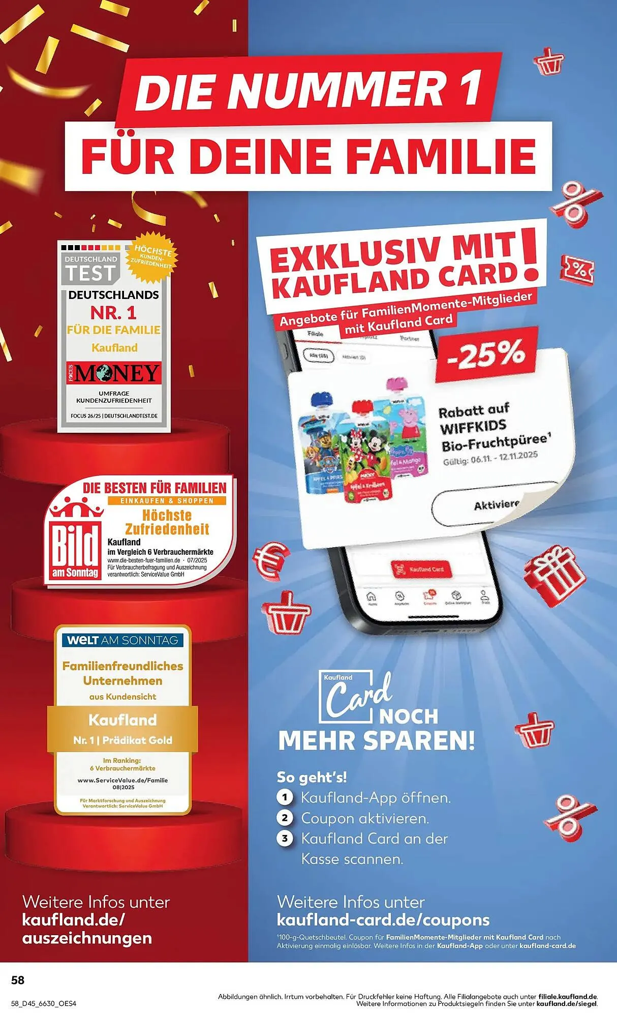 Kaufland Prospekt von 9. November bis 12. November 2025 - Prospekt seite 58