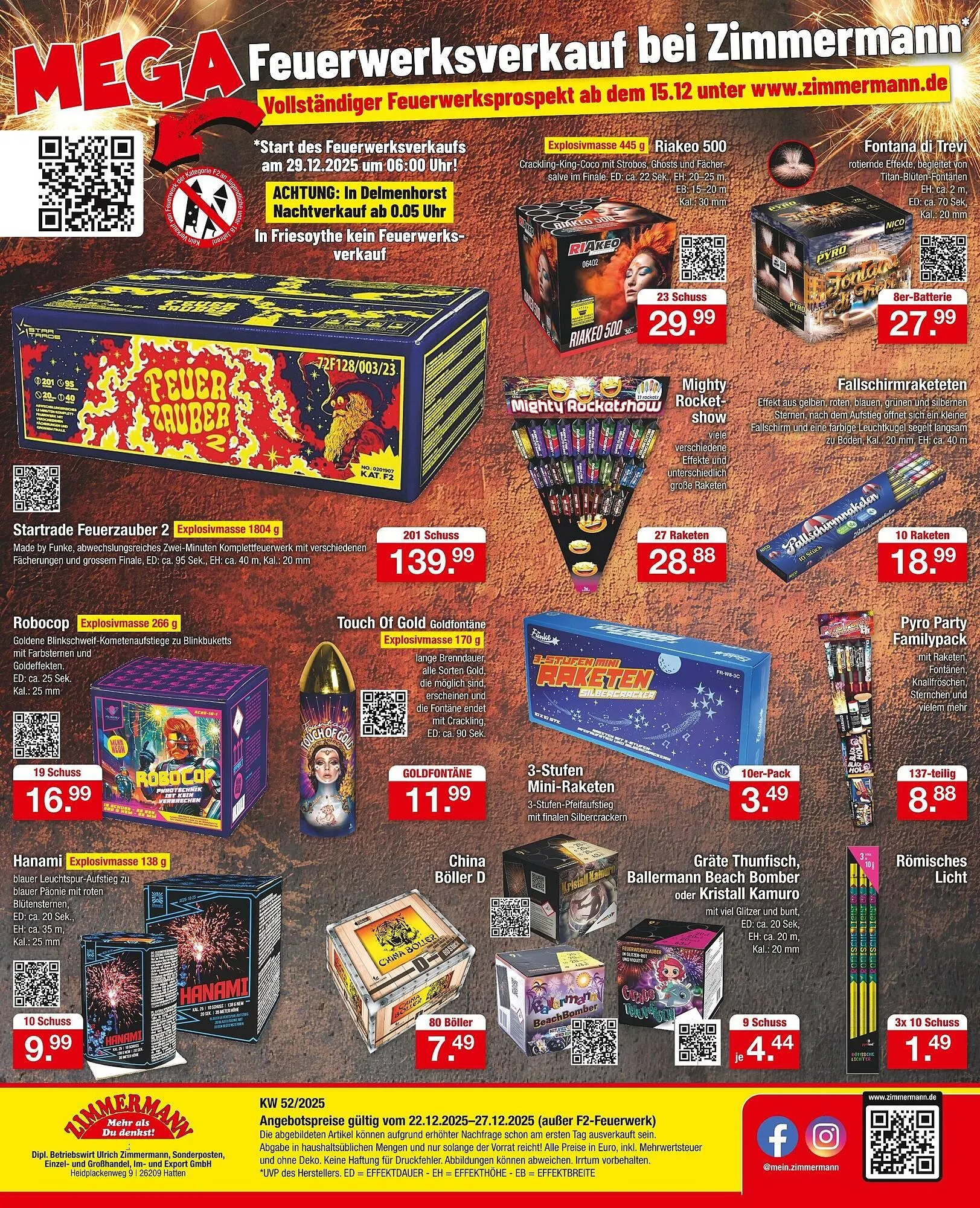 Zimmermann Prospekt von 22. Dezember bis 27. Dezember 2025 - Prospekt seite 8