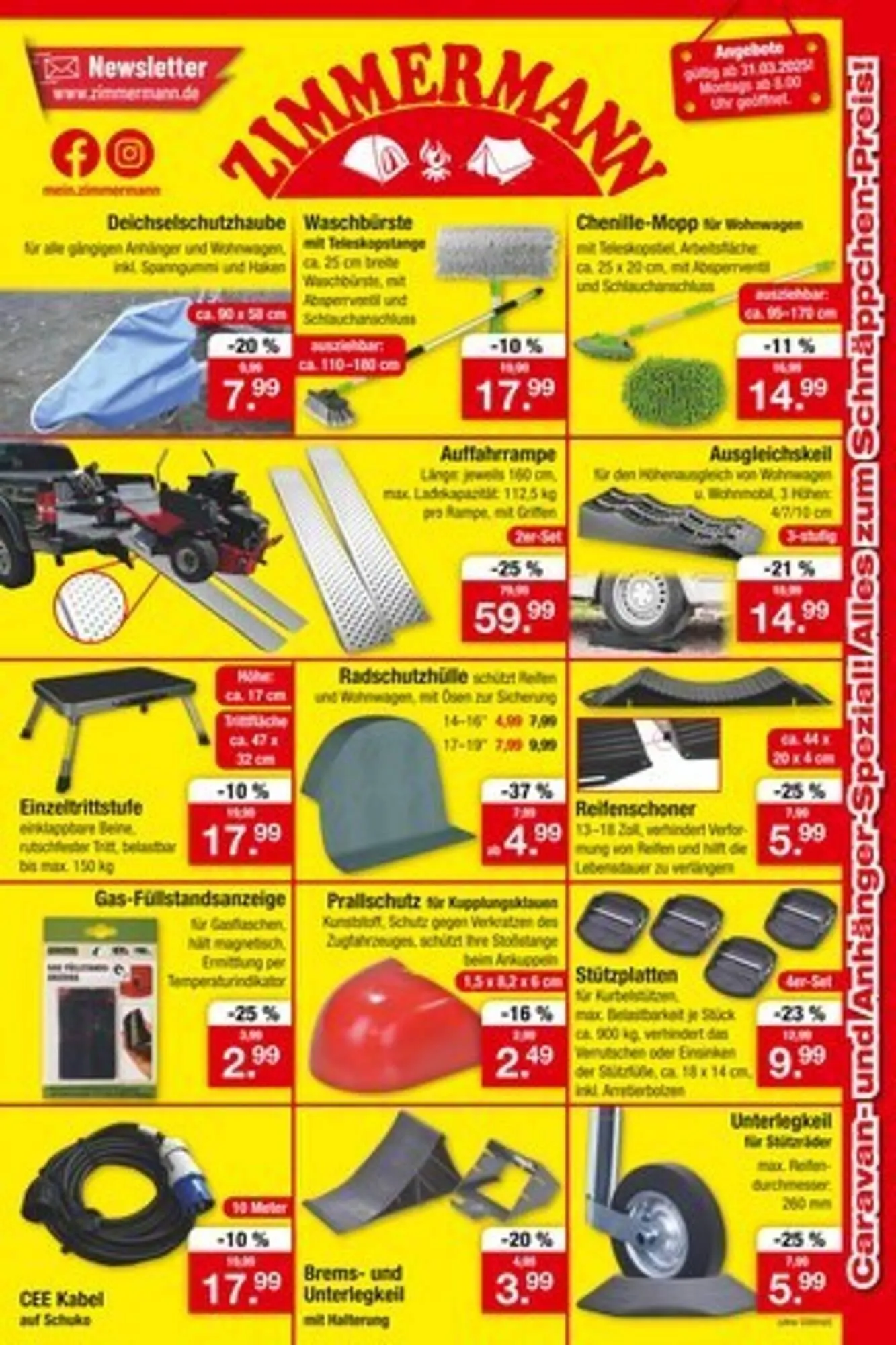 Zimmermann Prospekt von 31. März bis 5. April 2025 - Prospekt seite 11