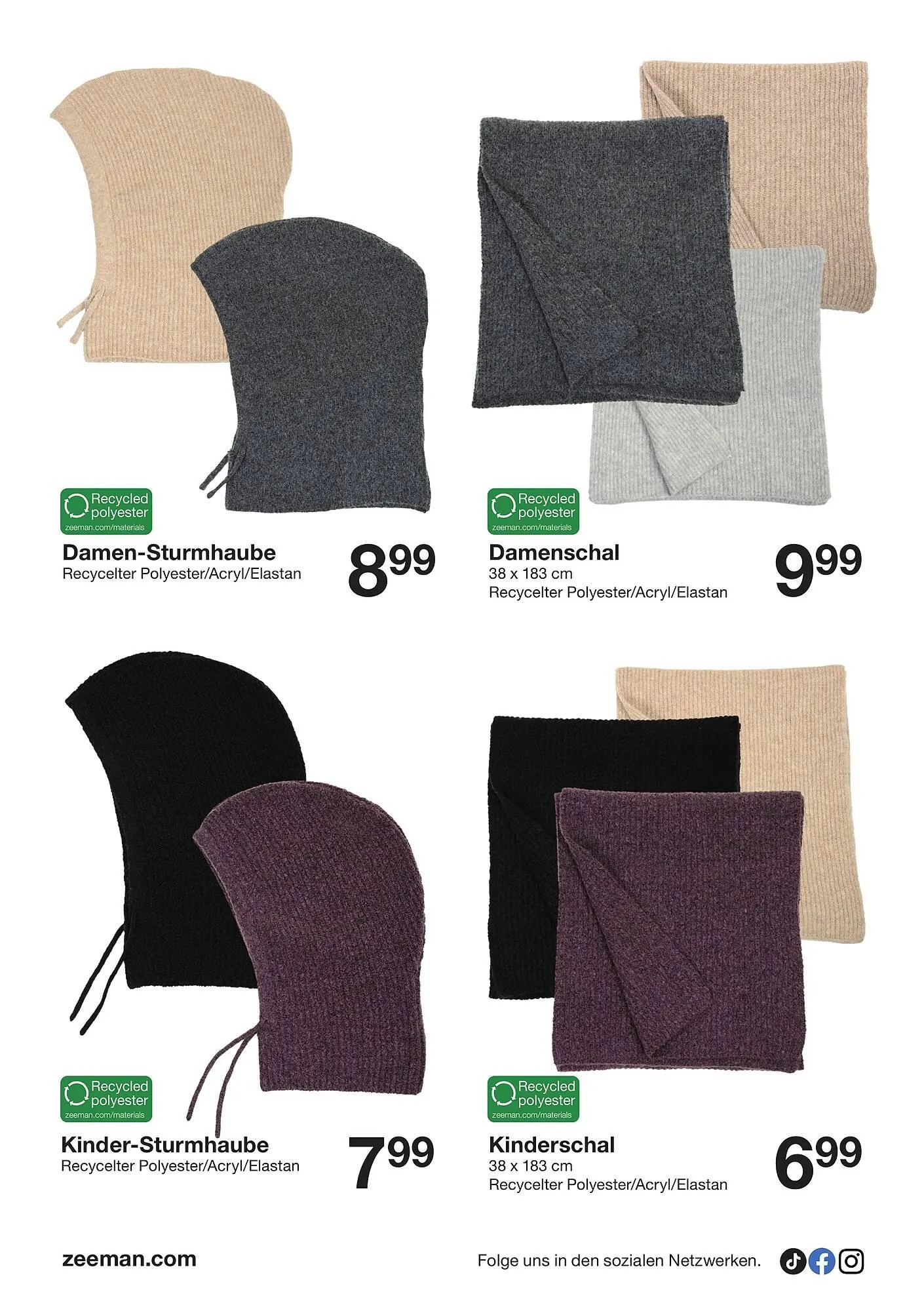 Zeeman Prospekt von 11. Oktober bis 24. Oktober 2025 - Flugblätt seite  14