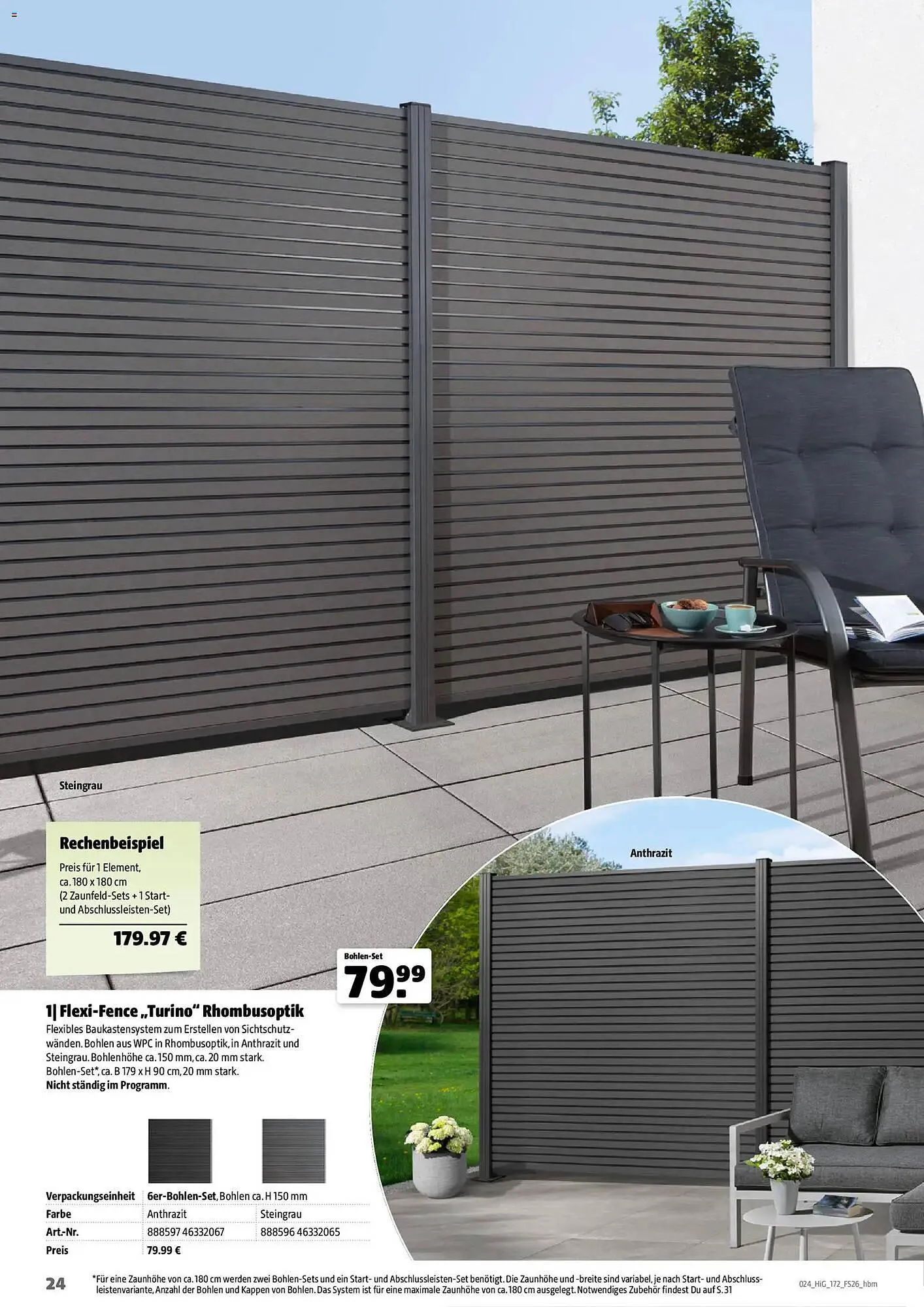 Hagebau Prospekt von 2. März bis 31. Dezember 2026 - Prospekt seite 24