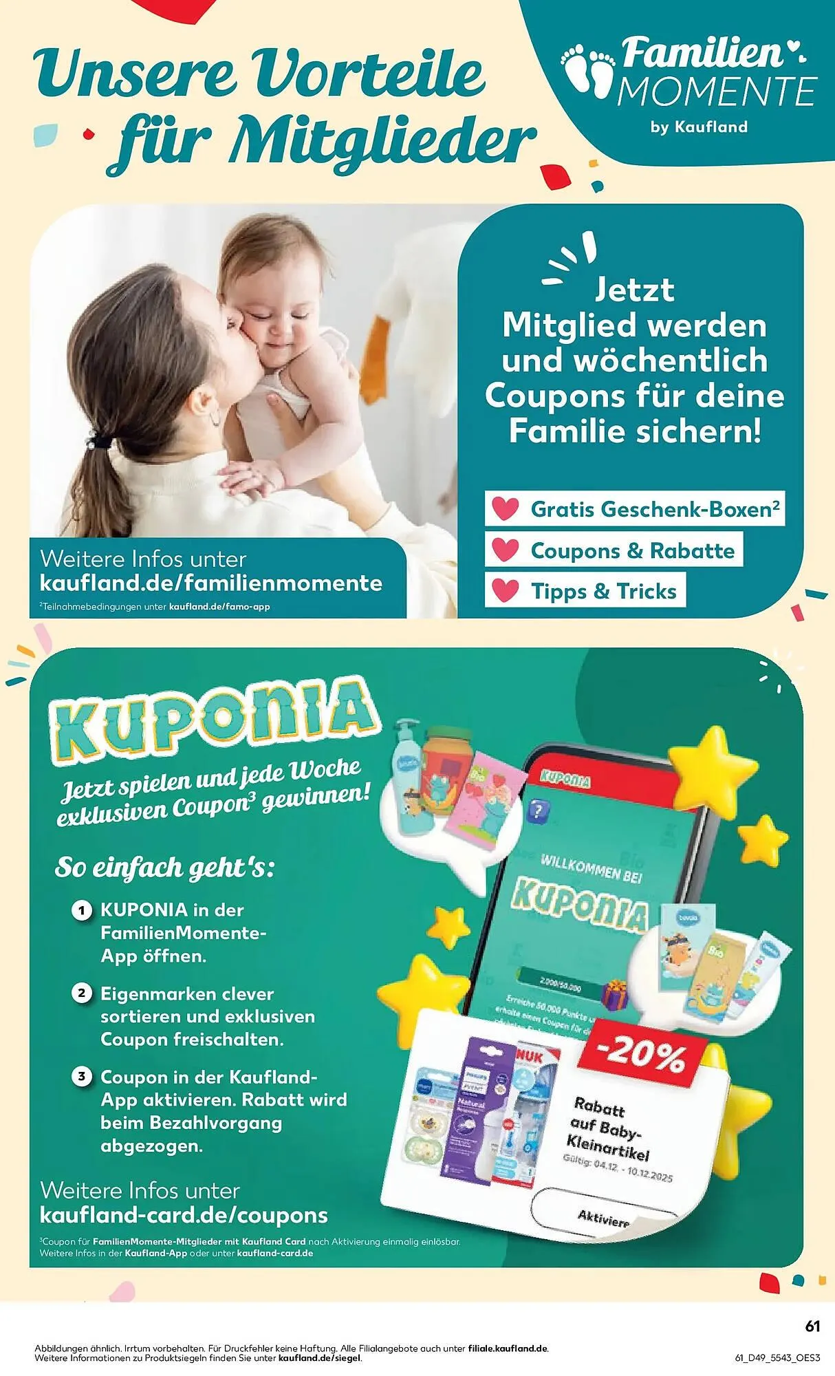 Kaufland Prospekt von 7. Dezember bis 10. Dezember 2025 - Prospekt seite 61