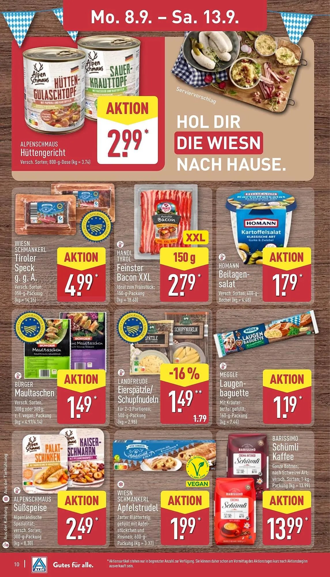 Aldi Nord Prospekt von 8. September bis 13. September 2025 - Prospekt seite 14