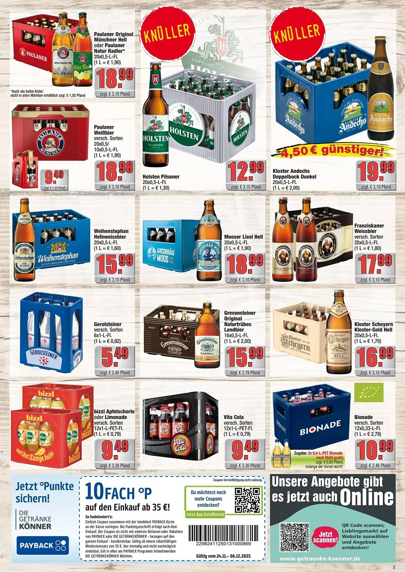 Alldrink Prospekt von 24. November bis 7. Dezember 2025 - Prospekt seite 2