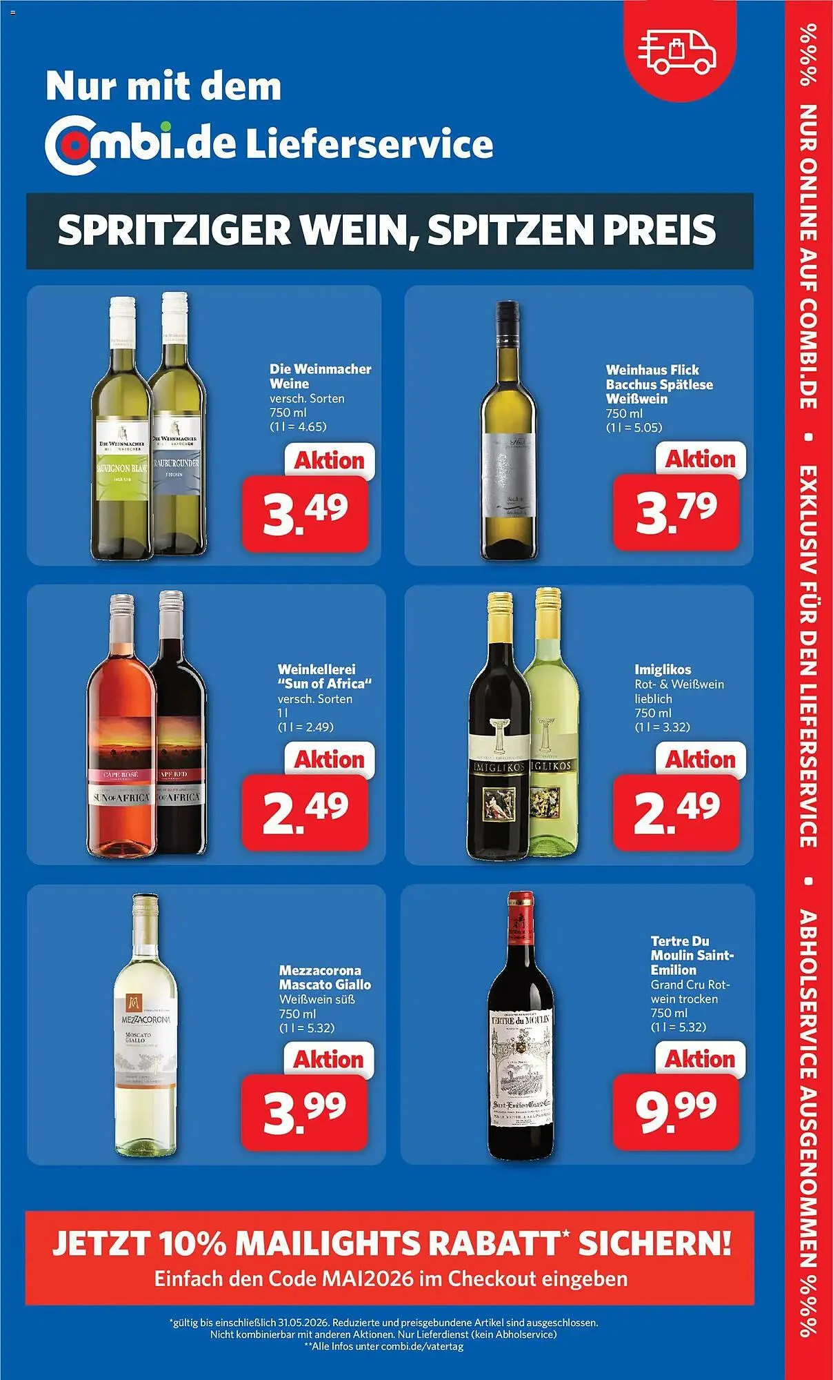 Combi Prospekt von 4. Mai bis 9. Mai 2026 - Prospekt seite 3