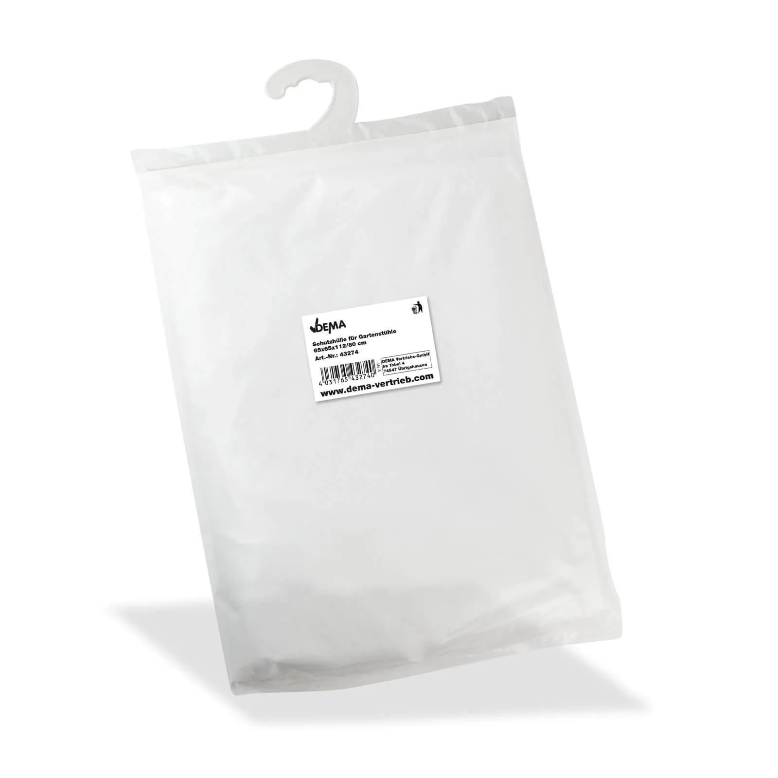 Schutzhülle Schutzfolie Schutzabdeckung für Gartenstühle