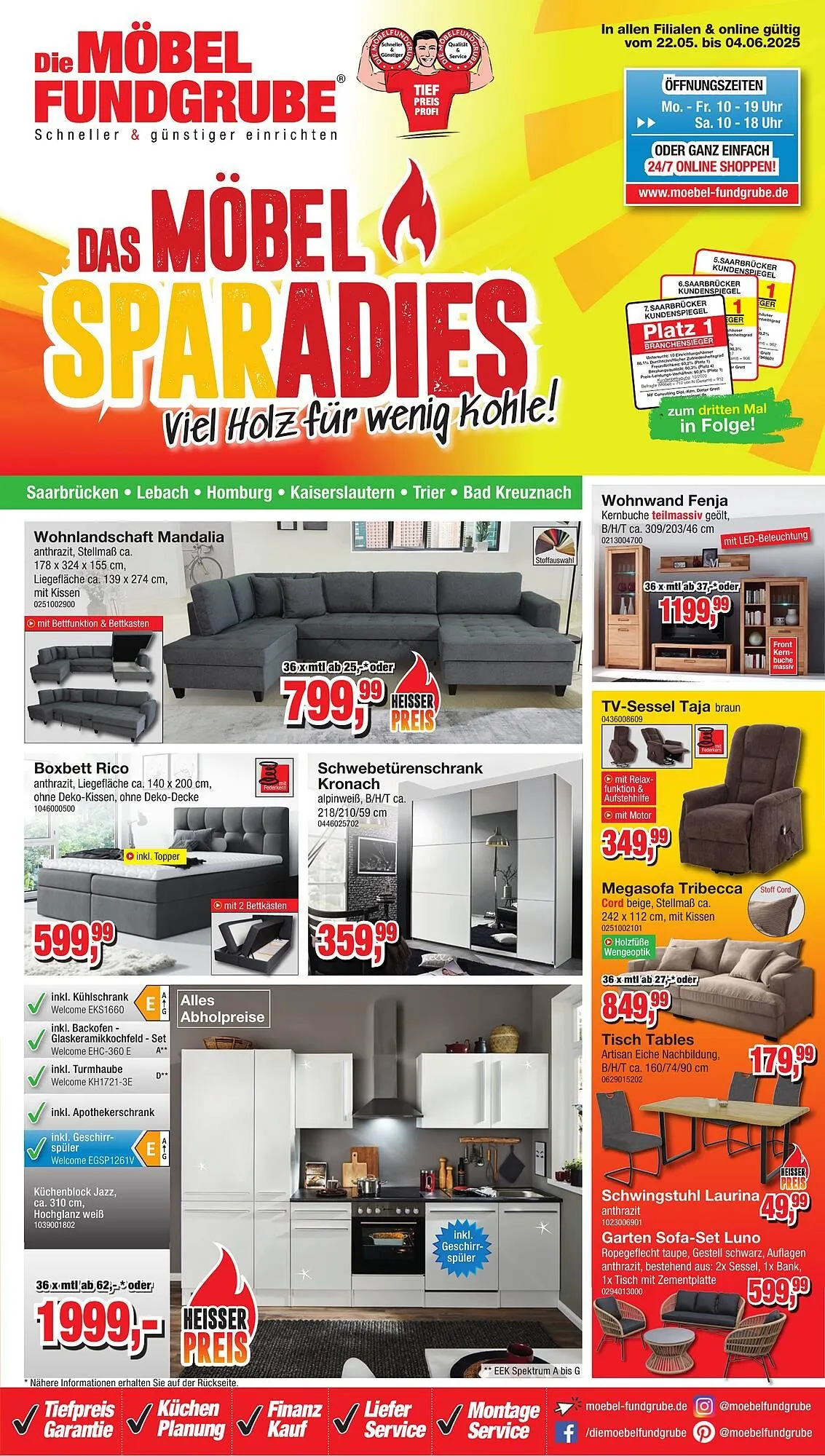 Möbelfundgrube Prospekt - 1