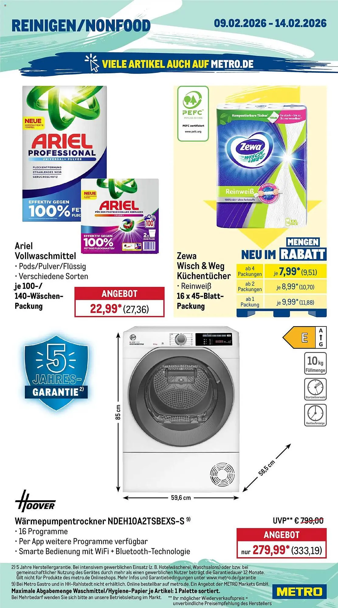 METRO Prospekt von 9. Februar bis 14. Februar 2026 - Prospekt seite 19
