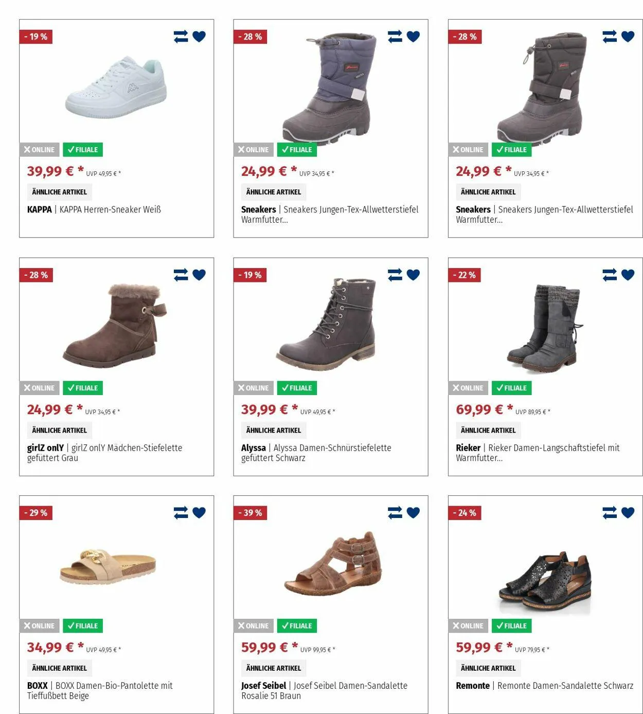SCHUH OKAY Aktueller Prospekt - 1
