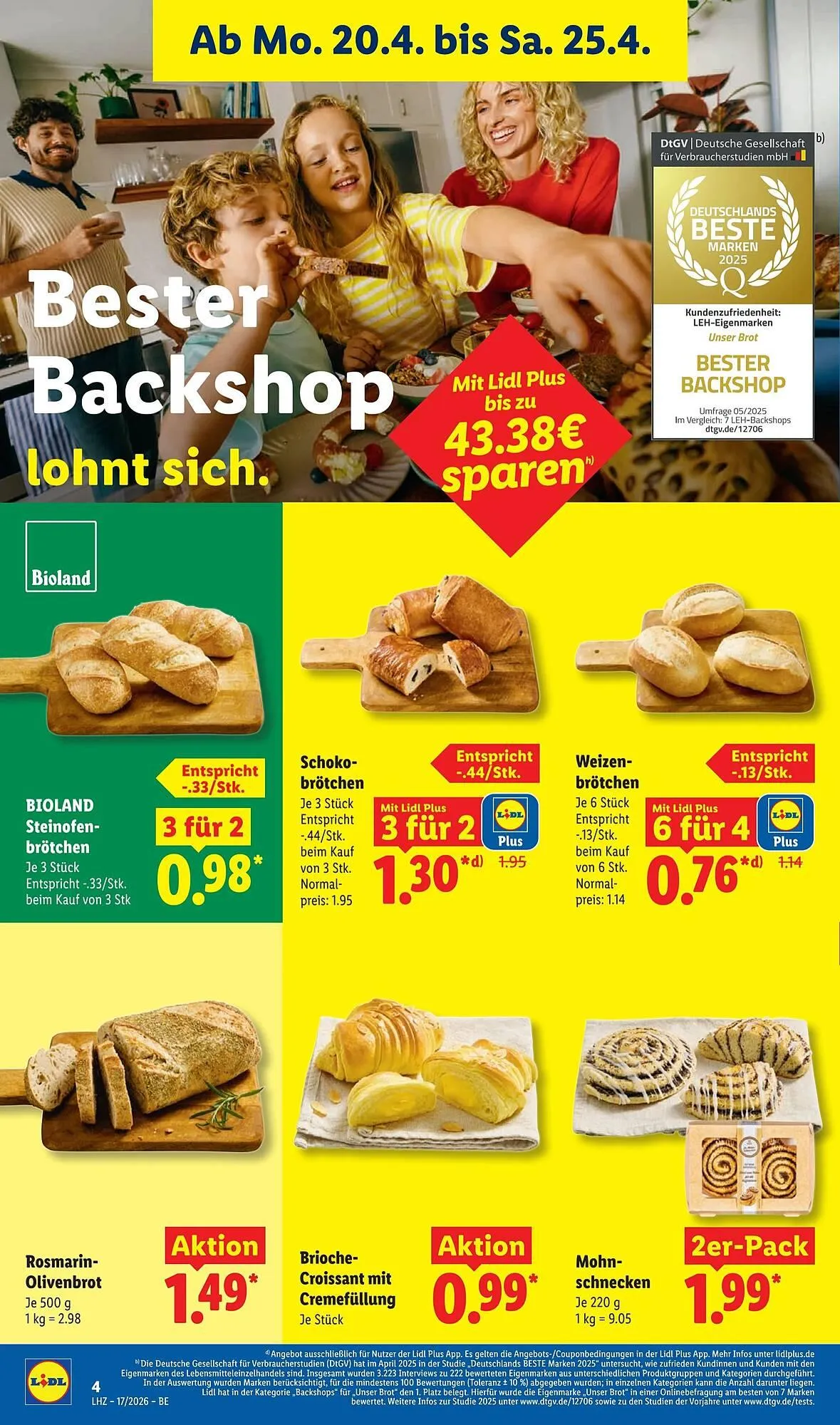 Lidl Prospekt von 20. April bis 26. April 2026 - Prospekt seite 10