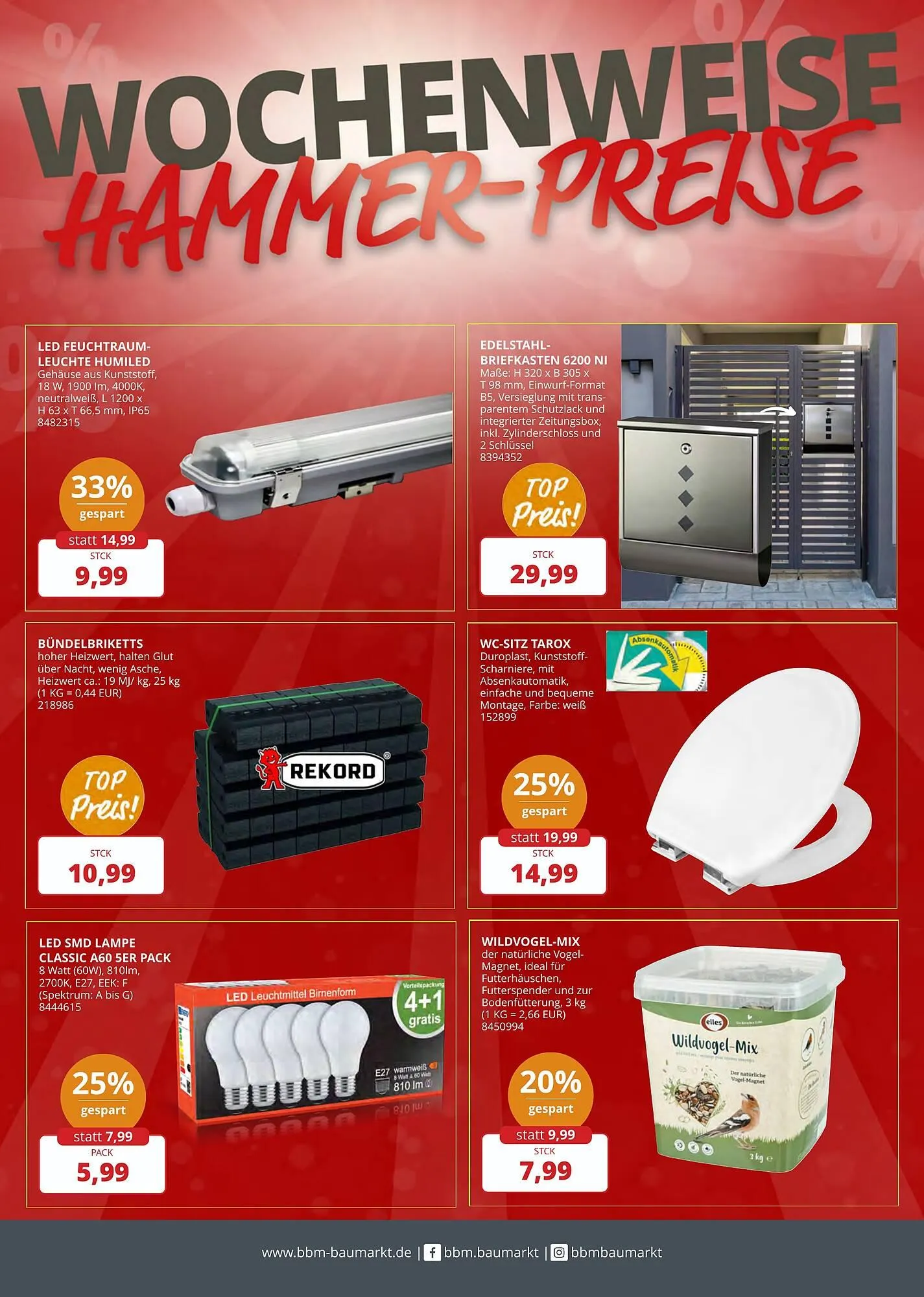 BBM Baumarkt Prospekt von 12. Januar bis 17. Januar 2026 - Prospekt seite 2